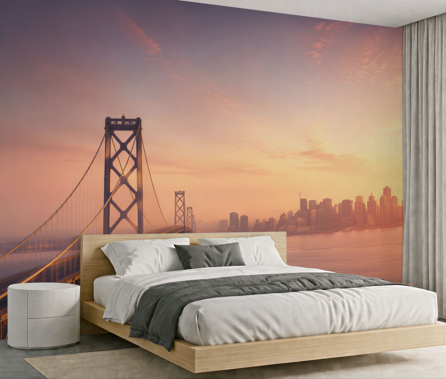 Fototapeta San Francisco w świetle świateł?v23