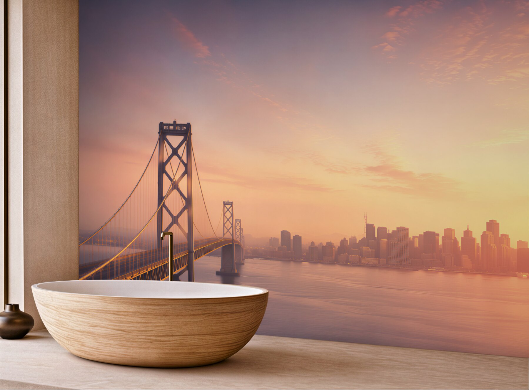 Fototapeta San Francisco w świetle świateł?v23