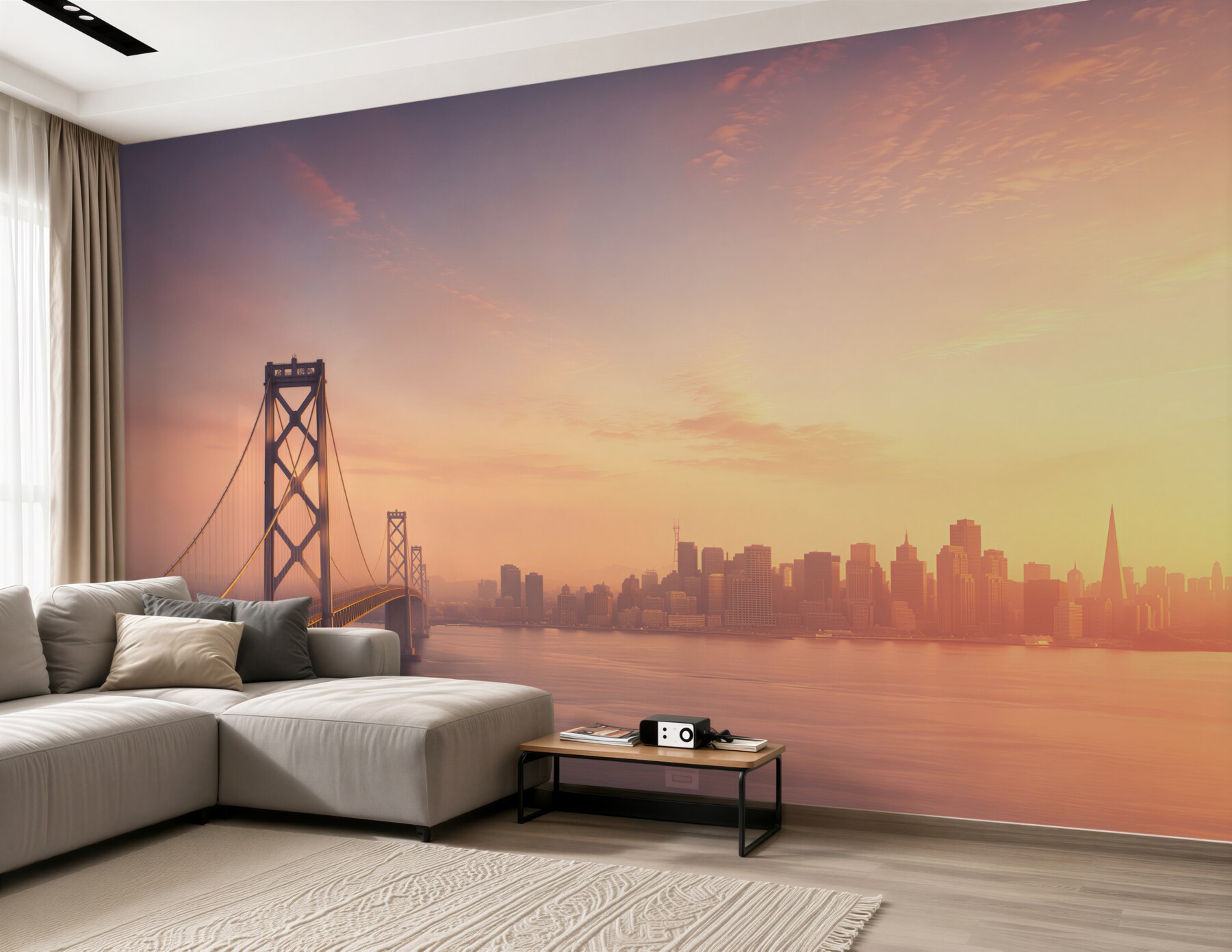Fototapeta San Francisco w świetle świateł?v23