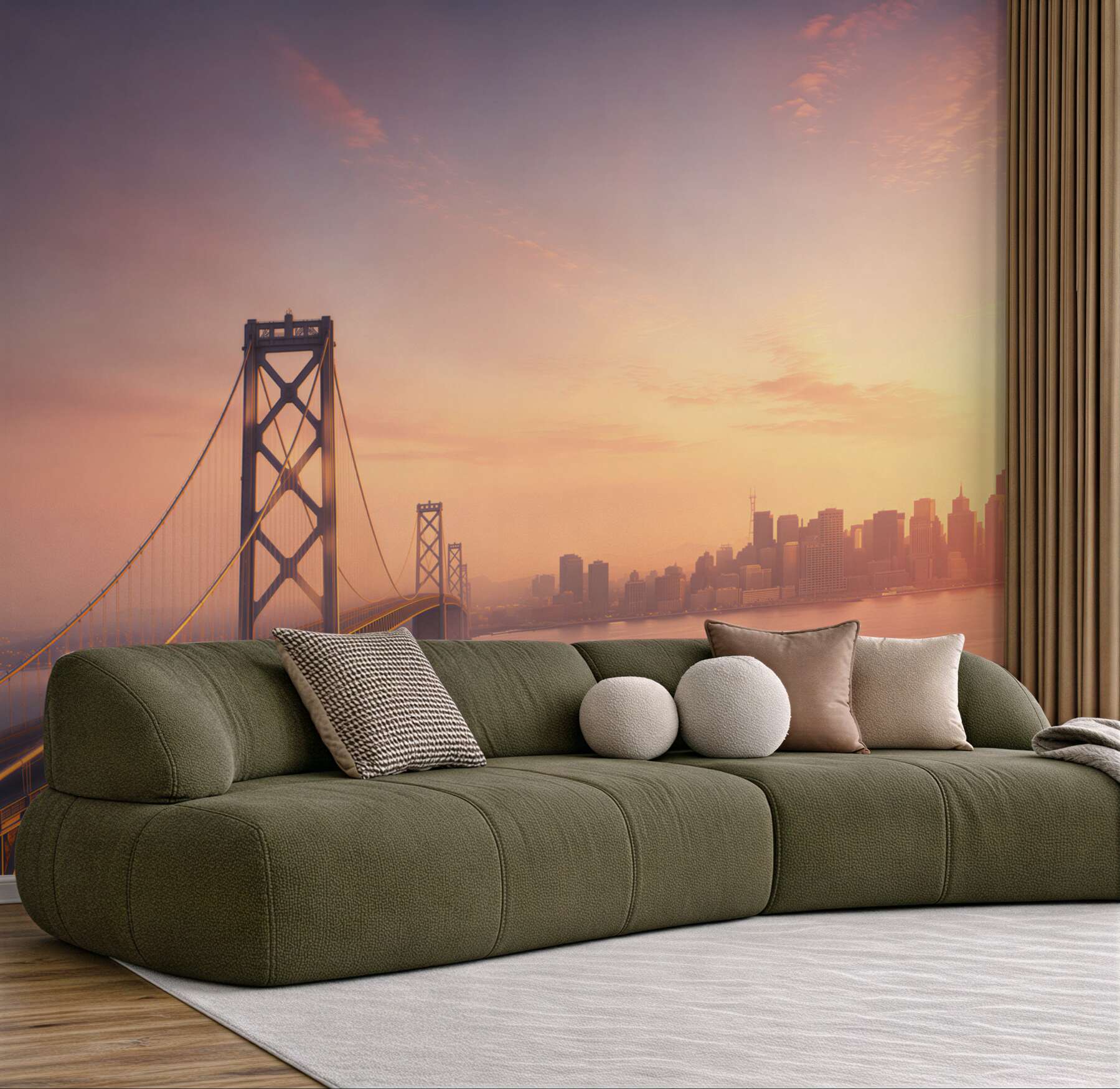 Fototapeta San Francisco w świetle świateł?v23