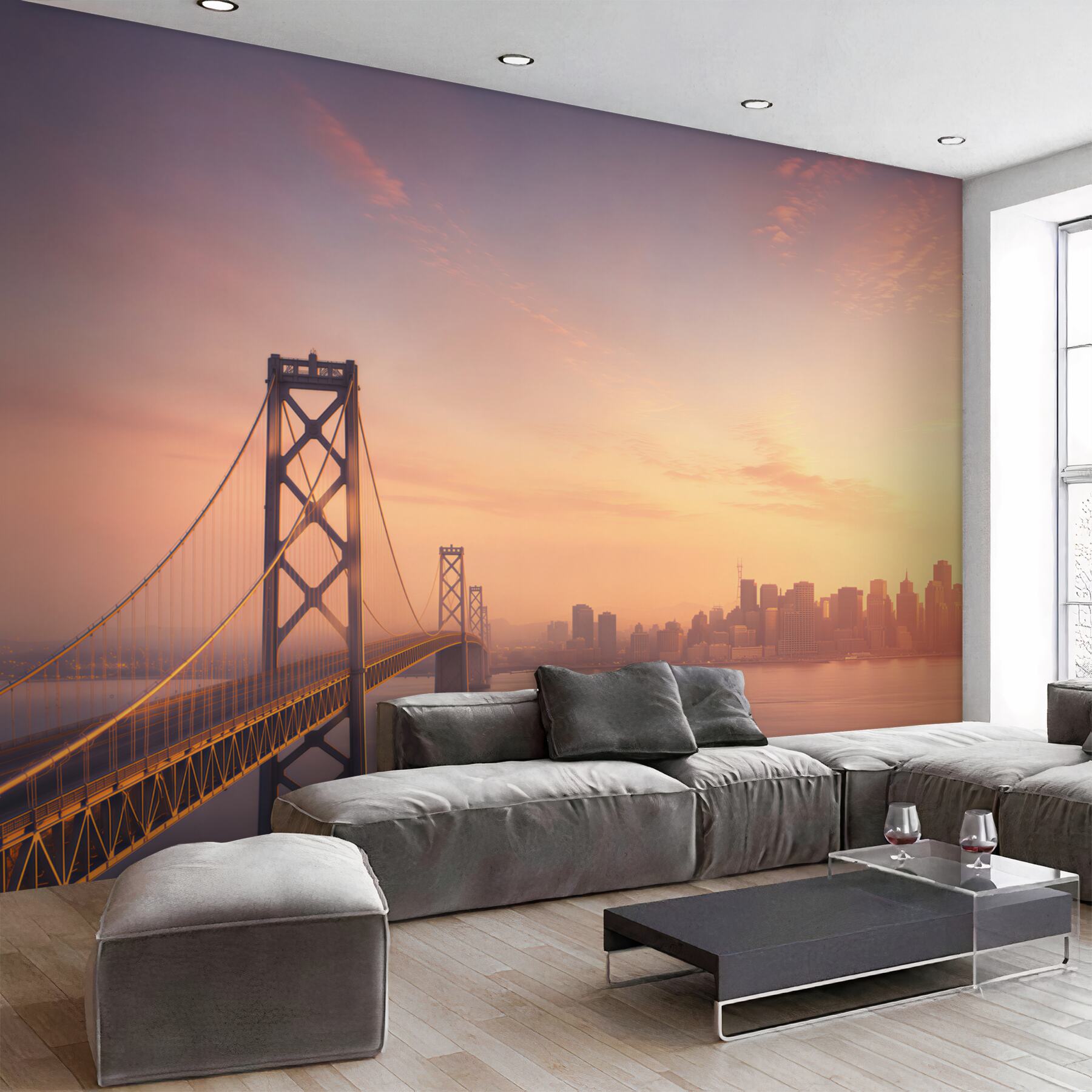 Fototapeta San Francisco w świetle świateł?v23