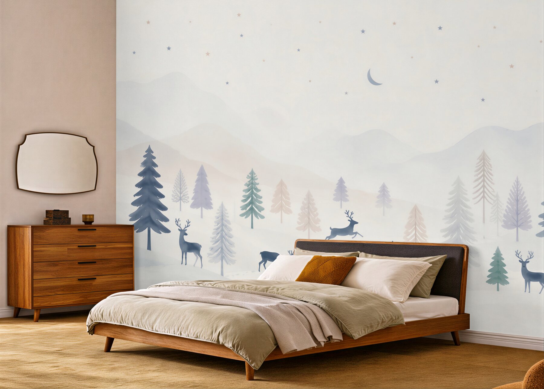Fototapeta Minimalistyczna tapeta dla dzieci