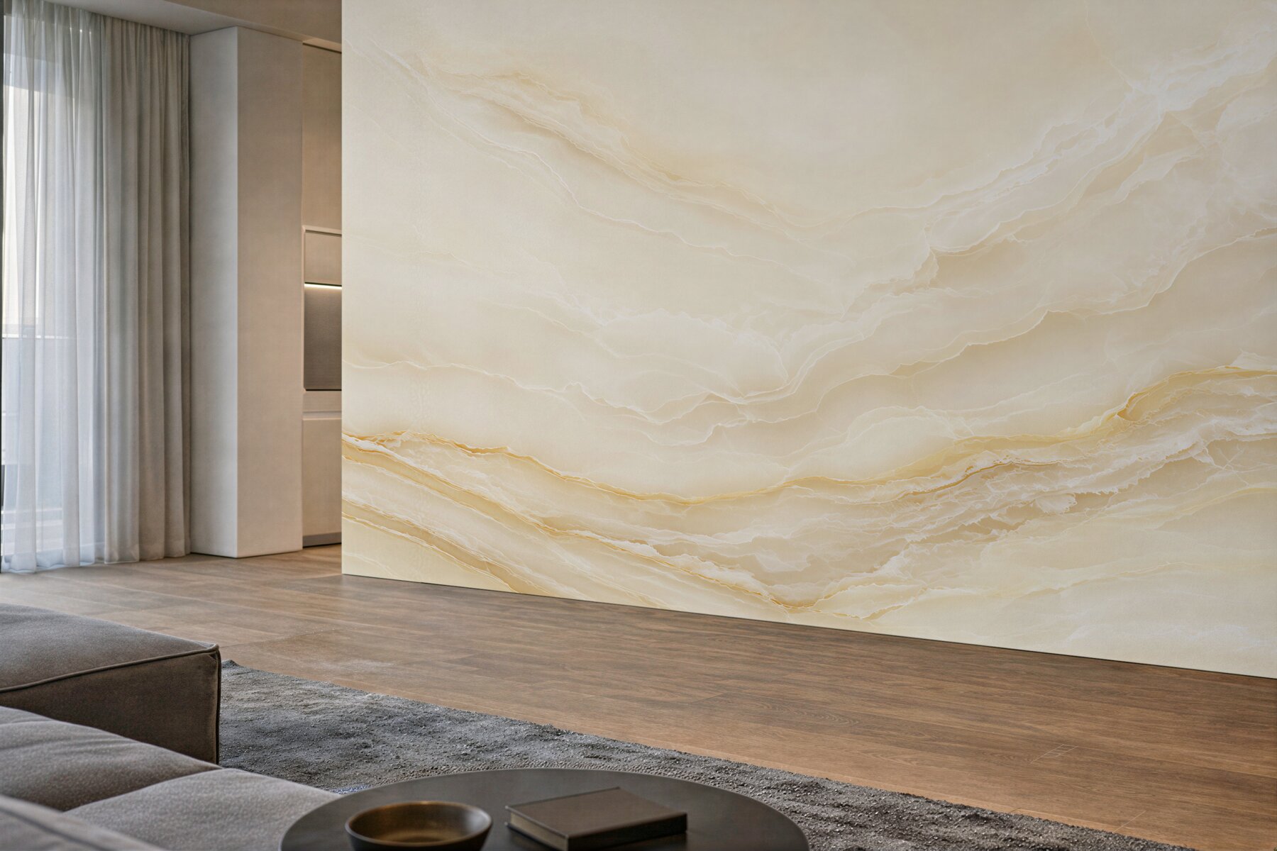 Fototapeta beżowe płytki porcelanowe?v23