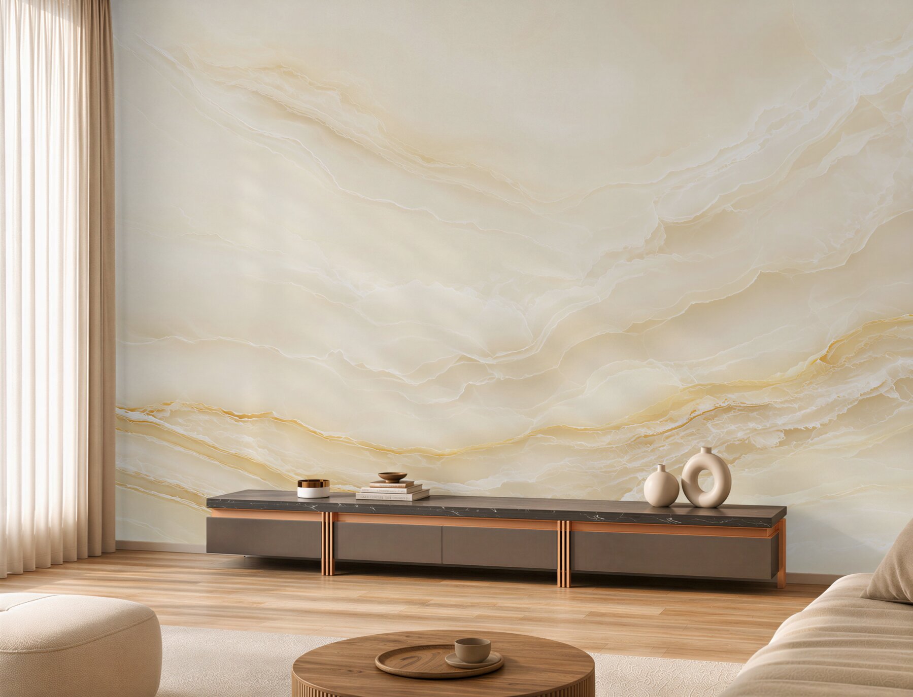 Fototapeta beżowe płytki porcelanowe?v23