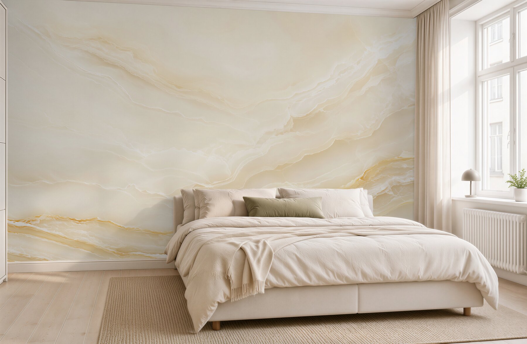 Fototapeta beżowe płytki porcelanowe?v23