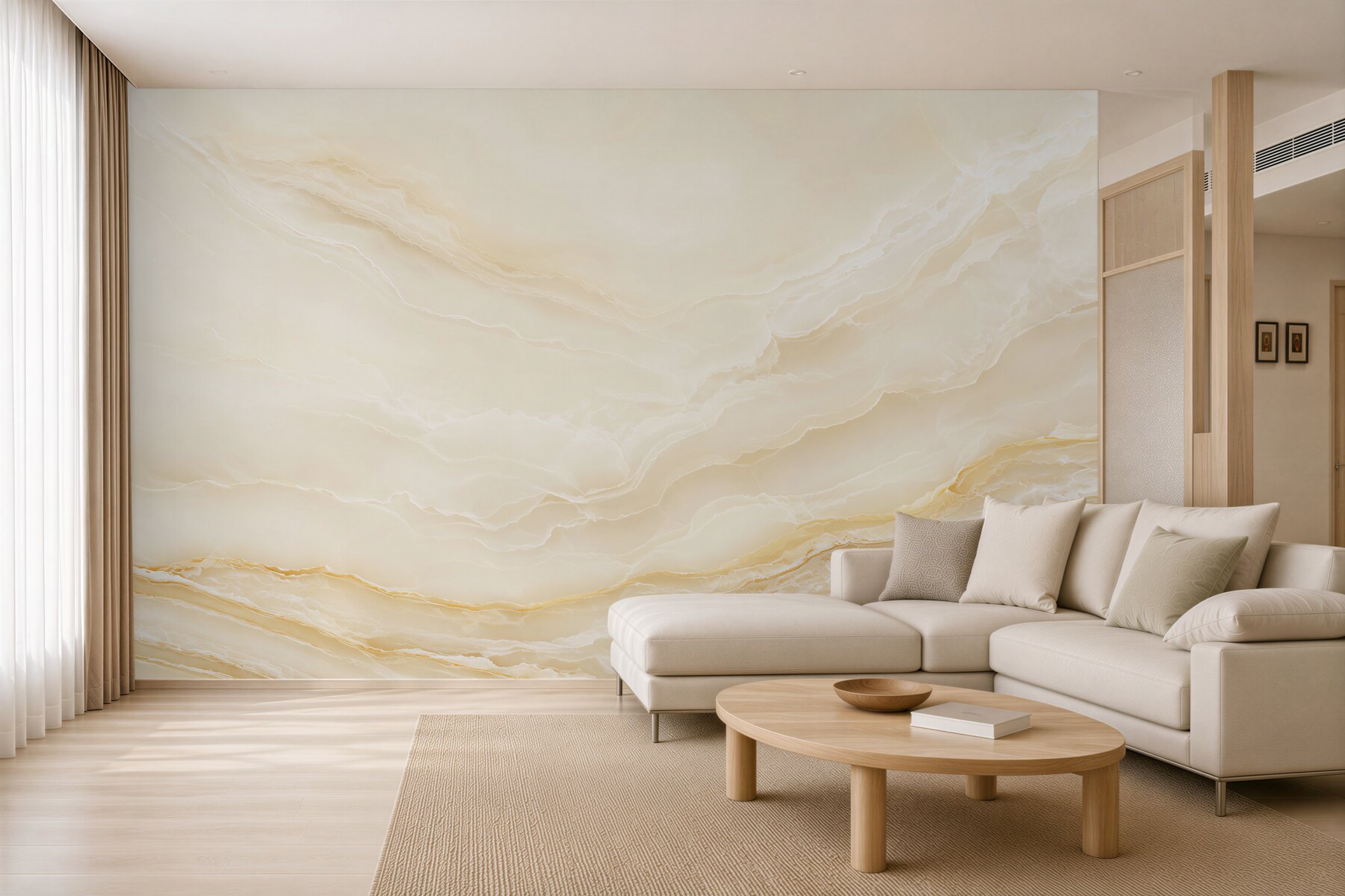 Fototapeta beżowe płytki porcelanowe?v23