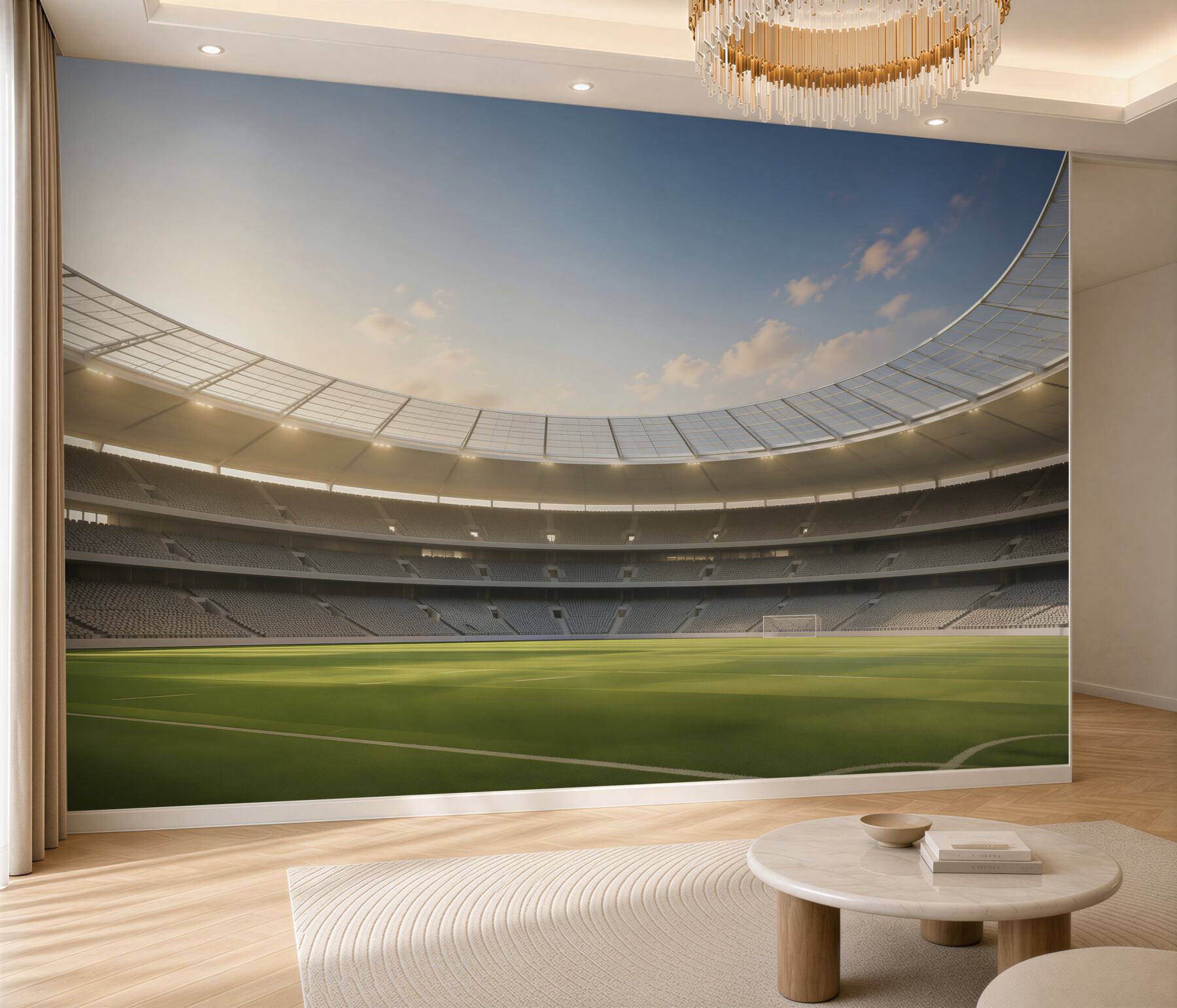 Fototapeta Arena piłkarska i piłkarska