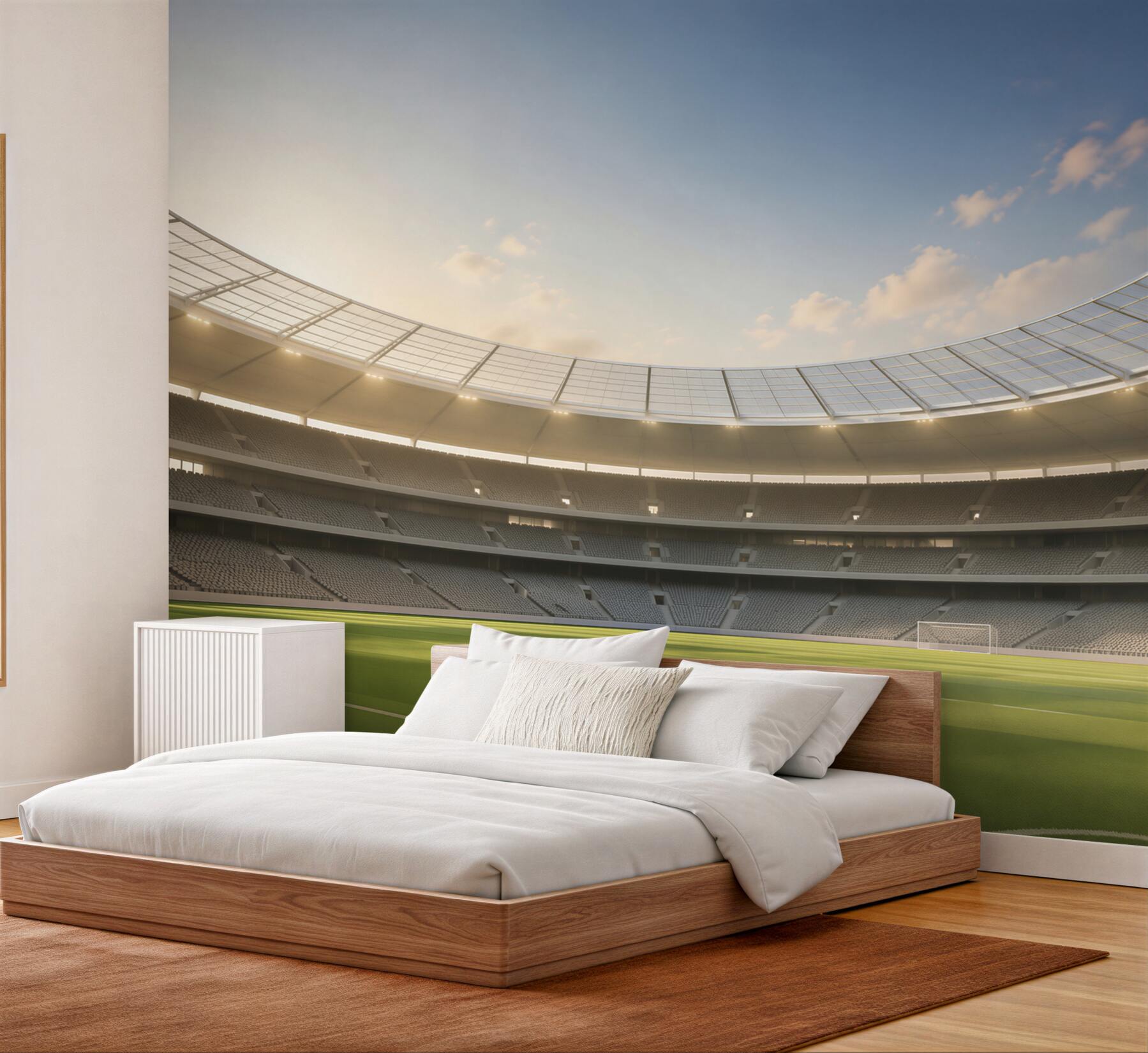 Fototapeta Arena piłkarska i piłkarska?v23