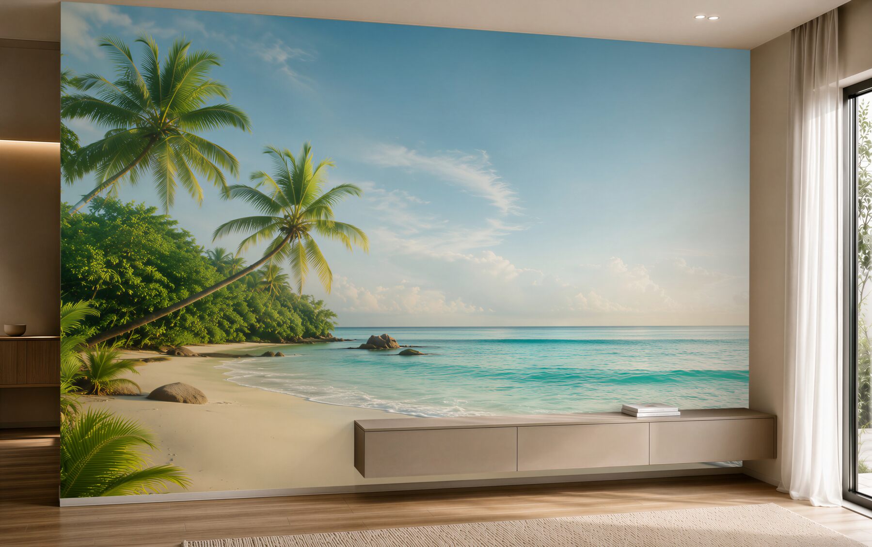 Fototapeta piaszczysta plaża i morze?v23