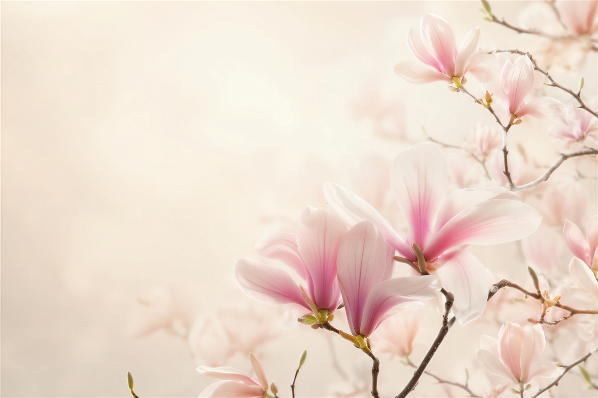 Fototapeta Otwórz magnolie