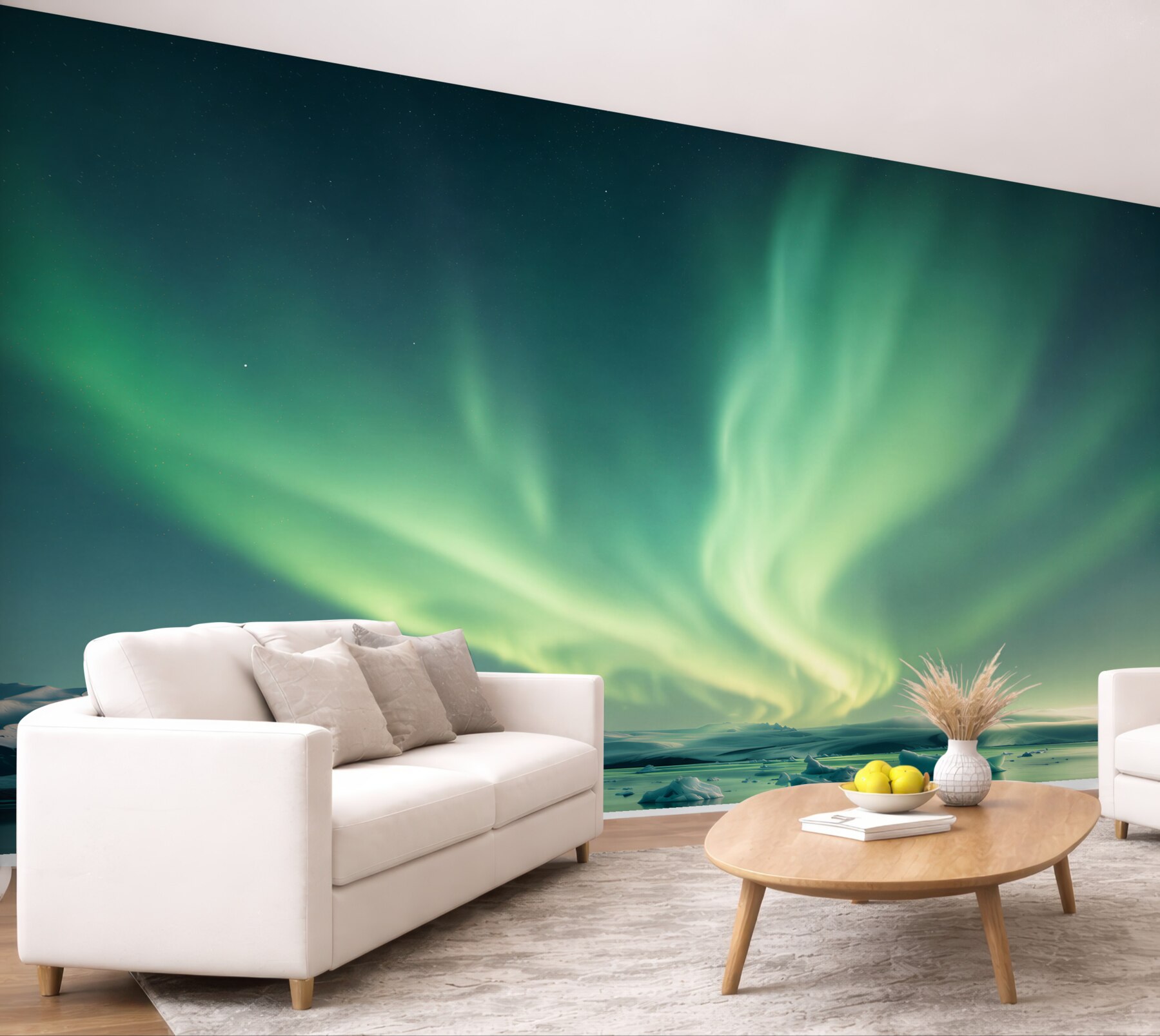 Fototapeta niesamowicie piękna zorza polarna?v23