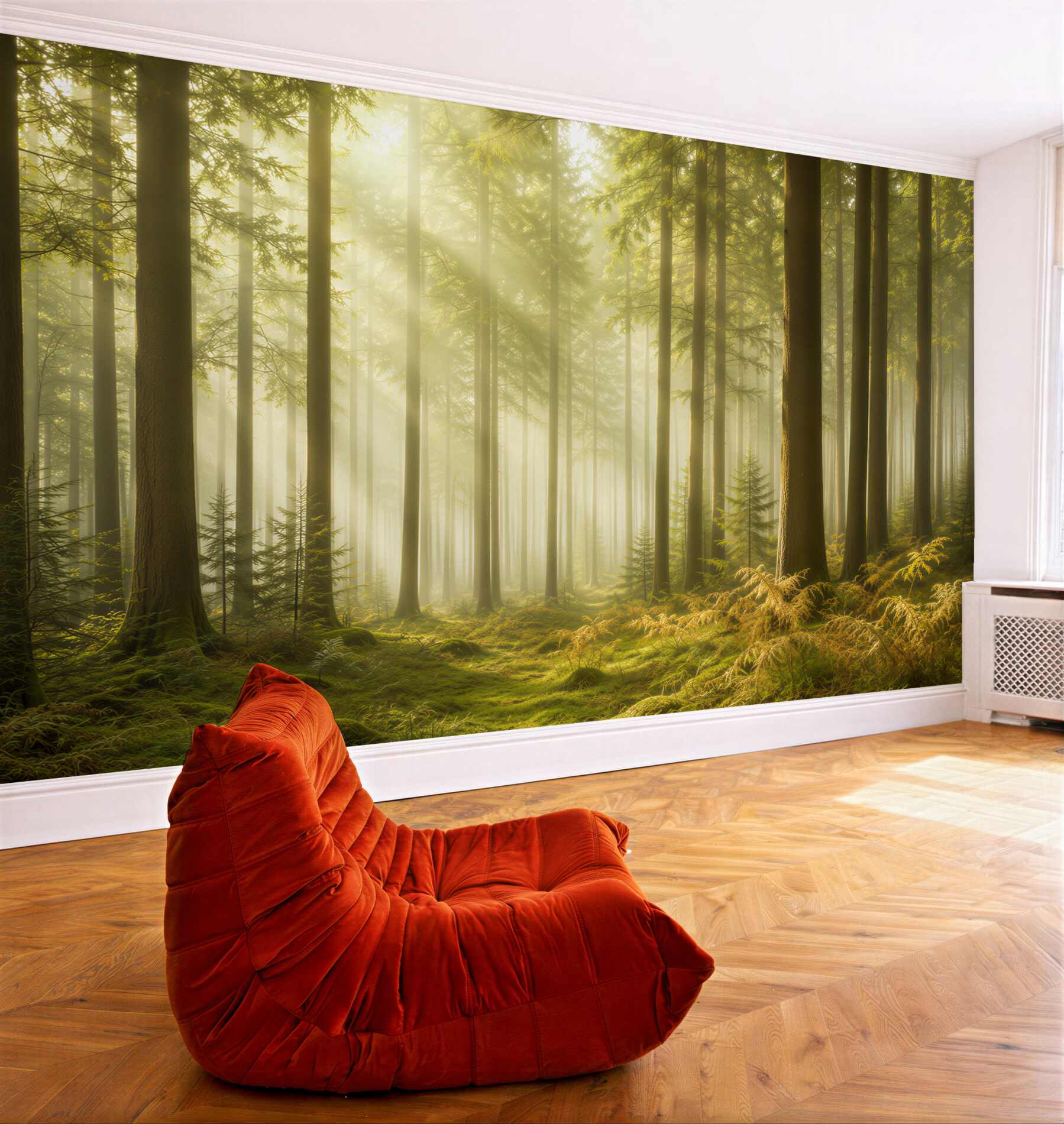 Fototapeta las oświetlają promienie słońca?v23