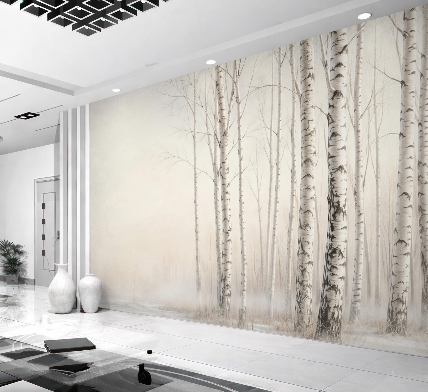 Fototapeta dużo brzoz?v23