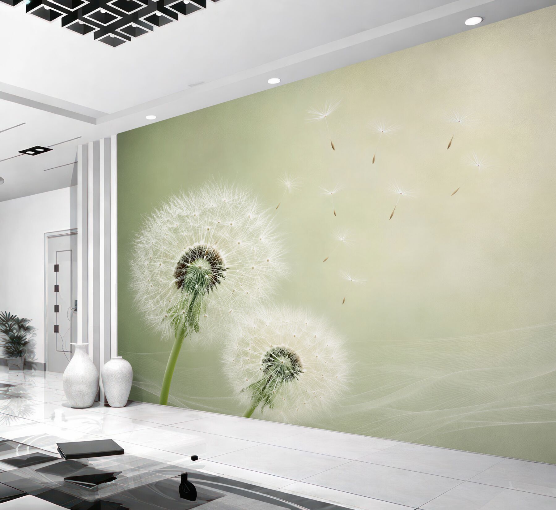 Fototapeta mniszek lekarski o świcie?v23