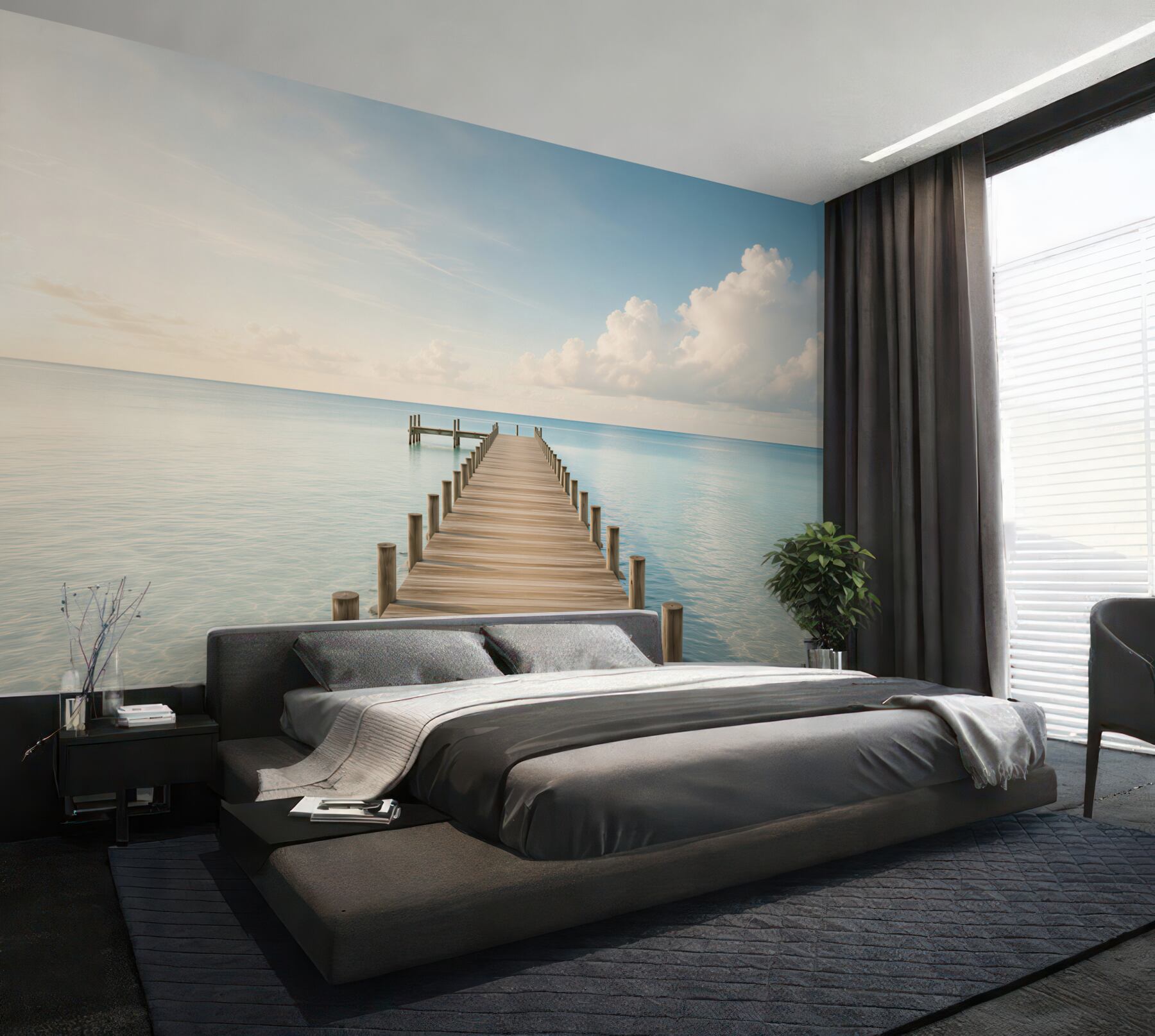 Fototapeta Widok na most i ocean?v23