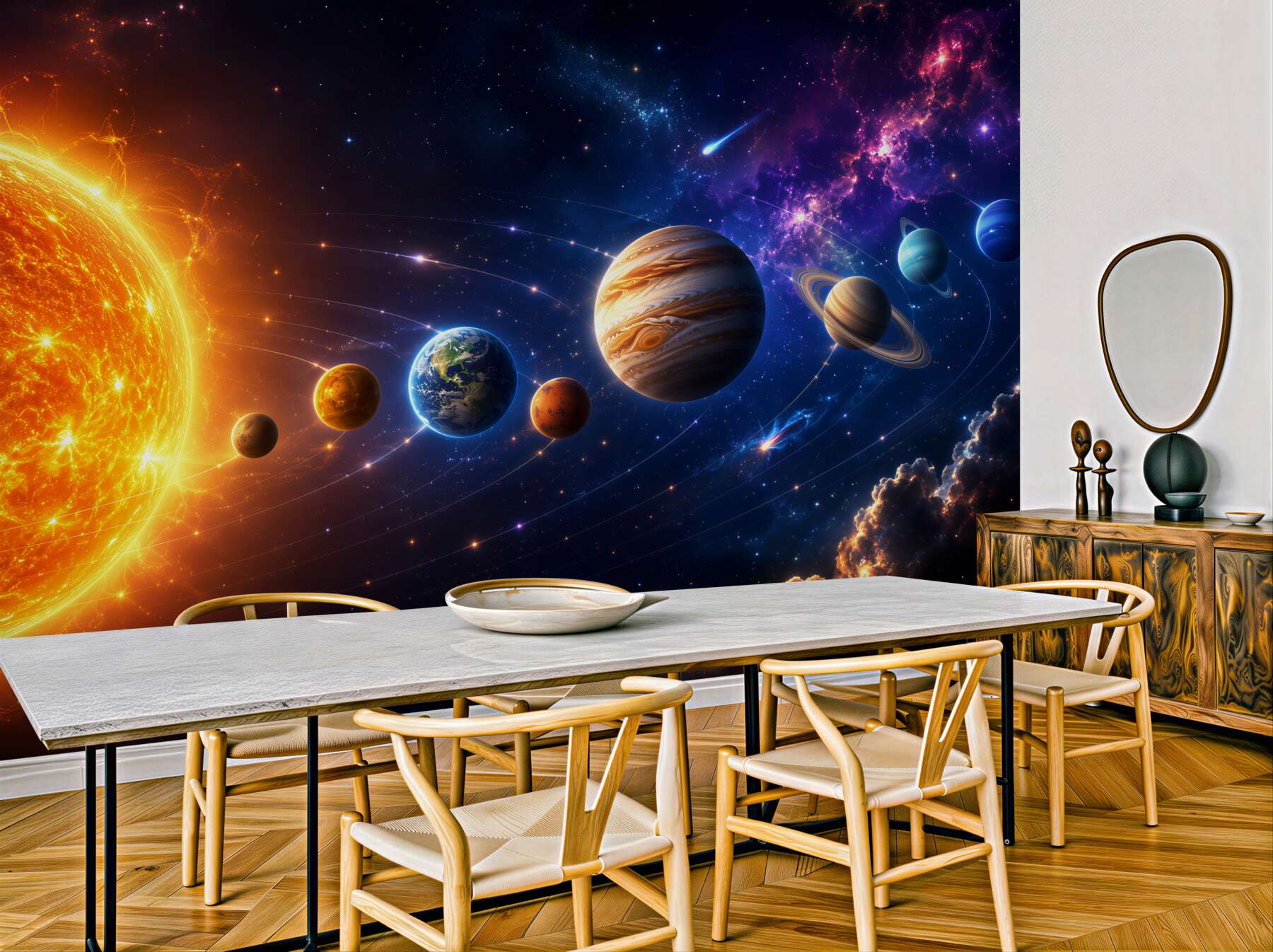 Fototapeta Kolejność planet we wszechświecie?v23