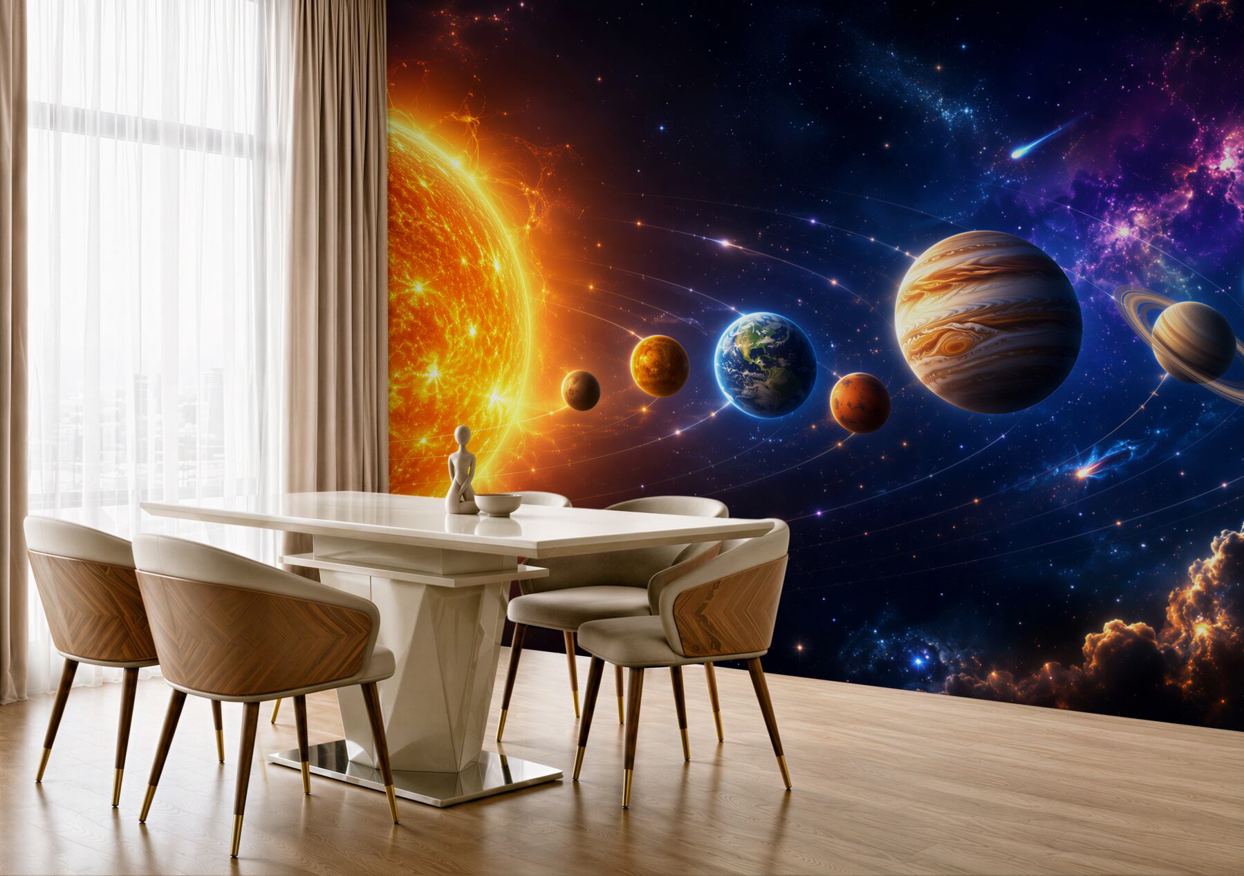 Fototapeta Kolejność planet we wszechświecie?v23