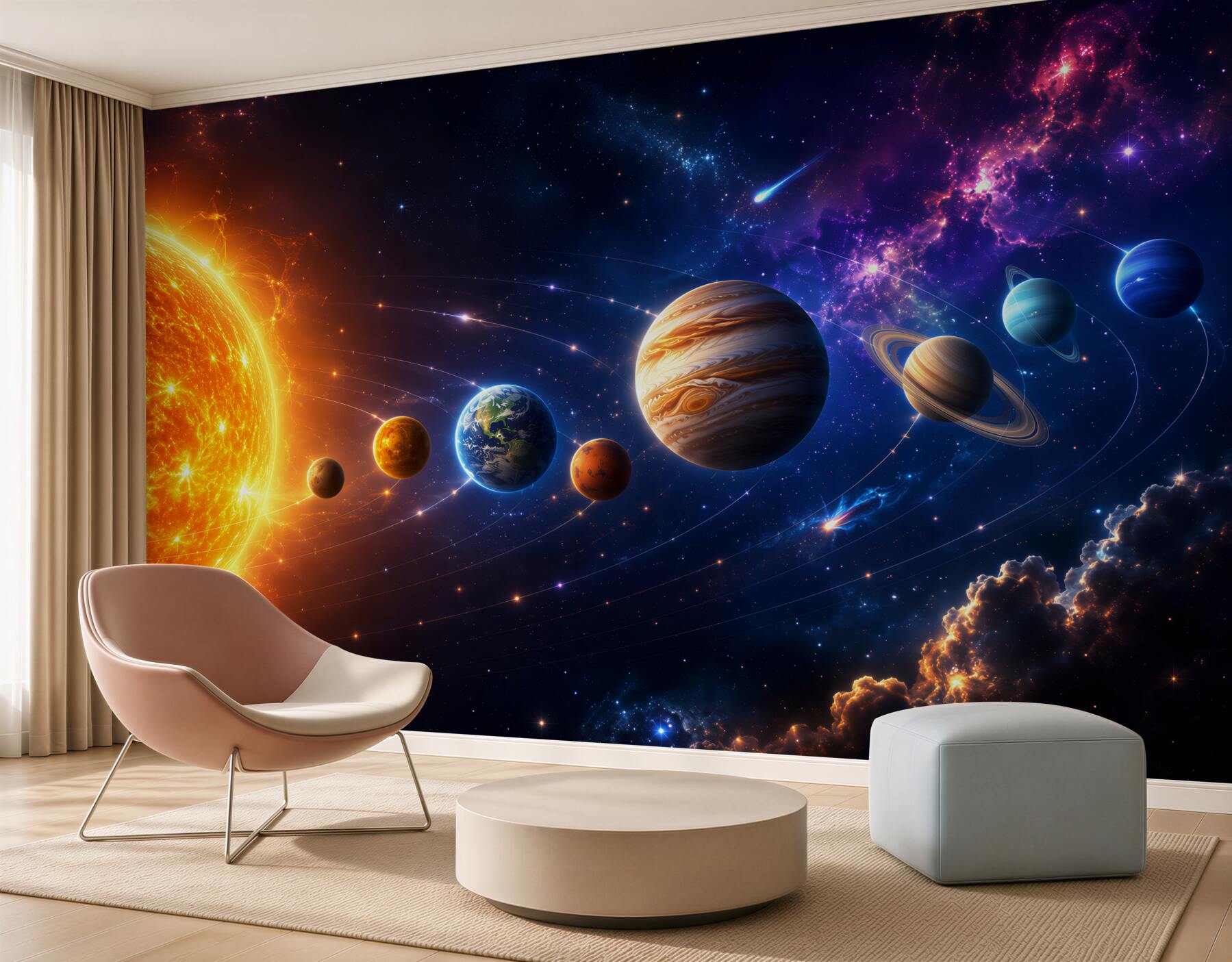 Fototapeta Kolejność planet we wszechświecie?v23