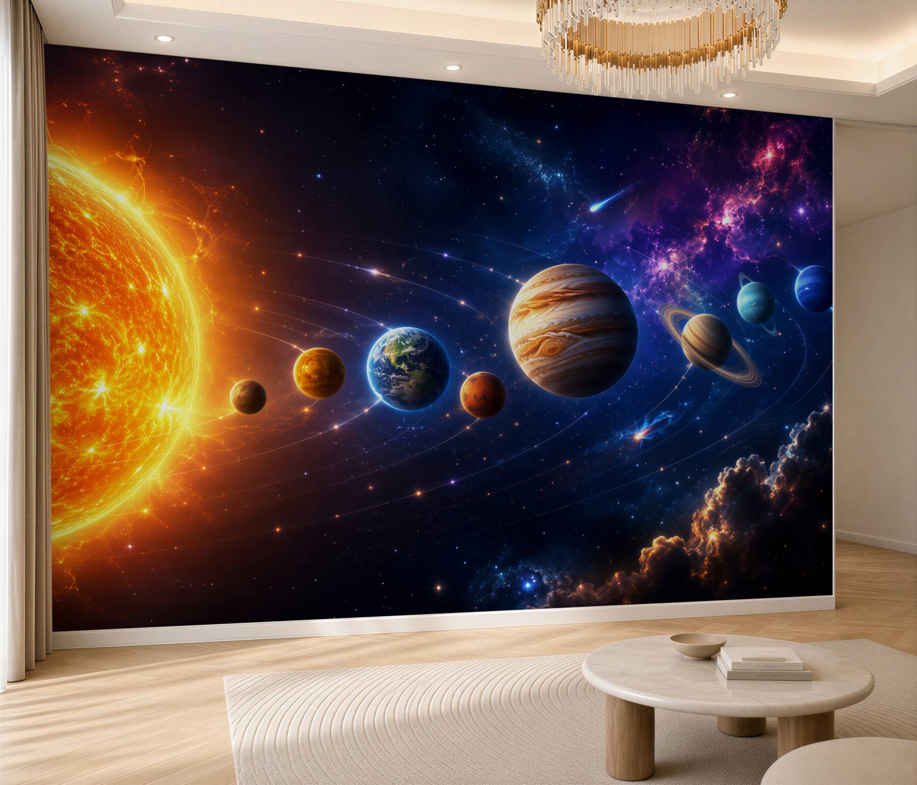 Fototapeta Kolejność planet we wszechświecie?v23
