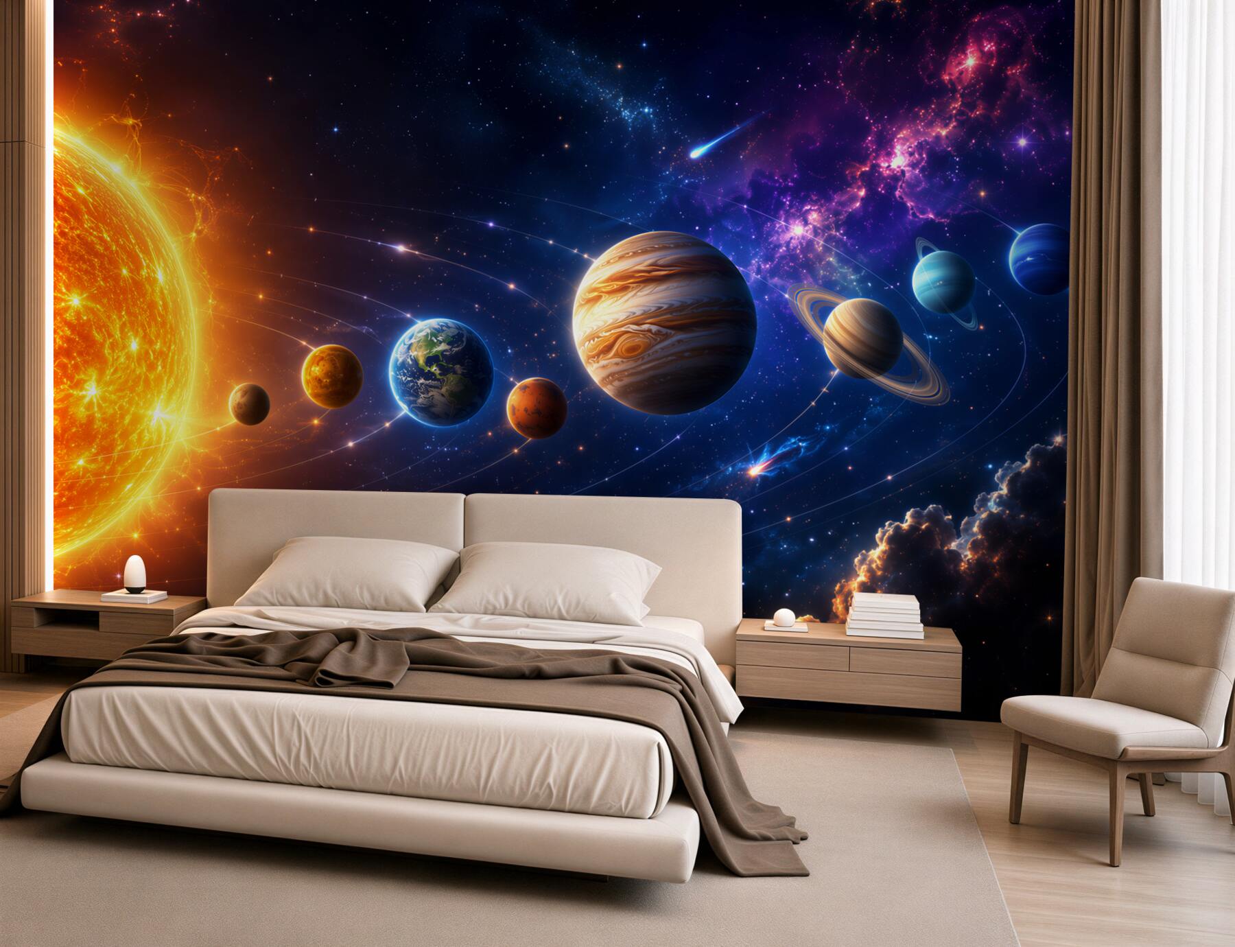 Fototapeta Kolejność planet we wszechświecie?v23