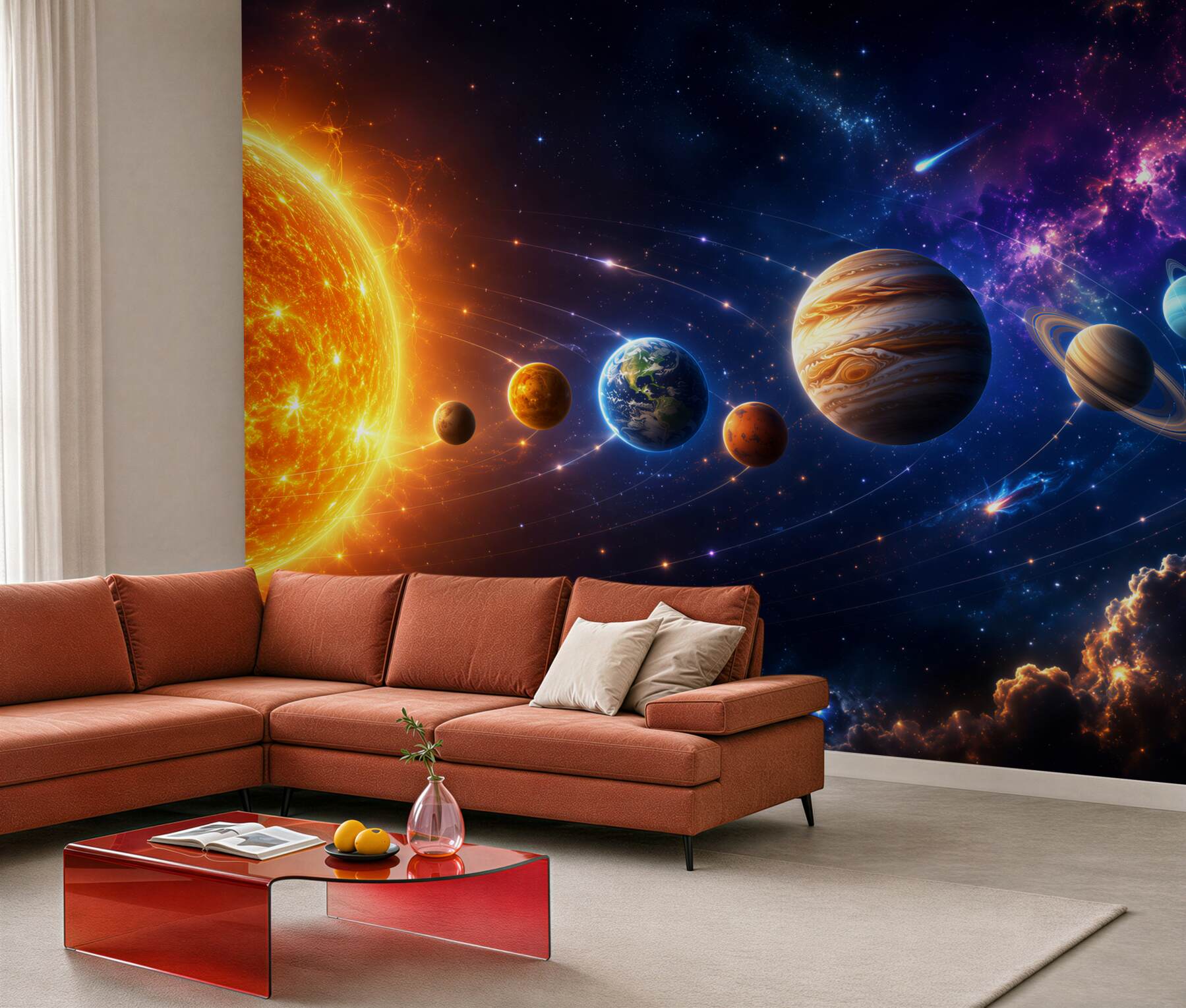 Fototapeta Kolejność planet we wszechświecie?v23