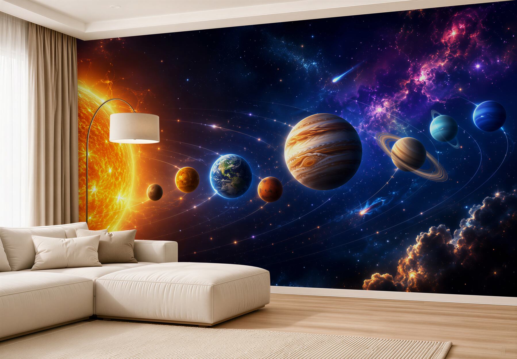Fototapeta Kolejność planet we wszechświecie?v23