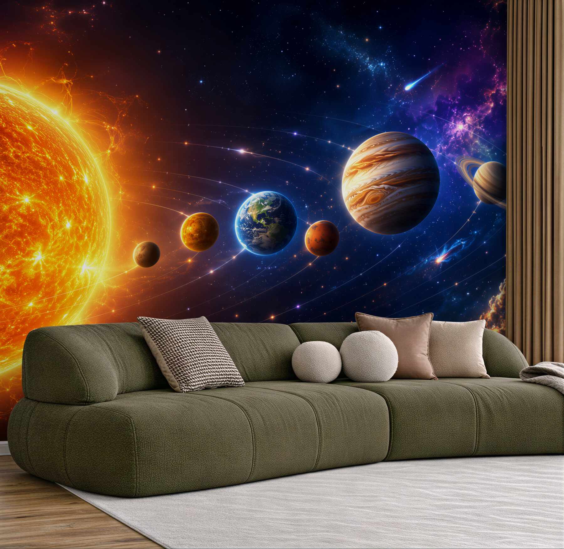 Fototapeta Kolejność planet we wszechświecie?v23