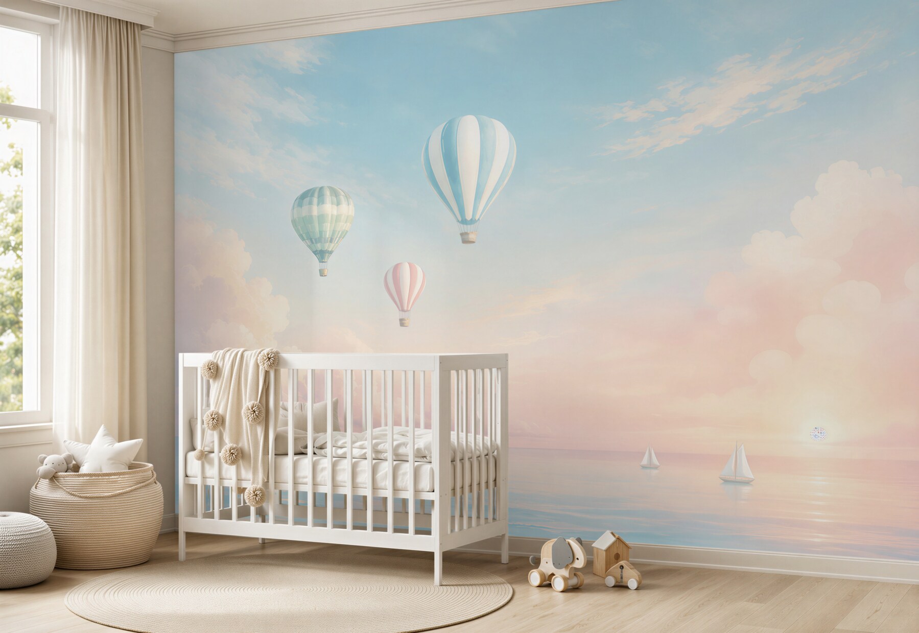 Fototapeta Balony nad jachtami?v23
