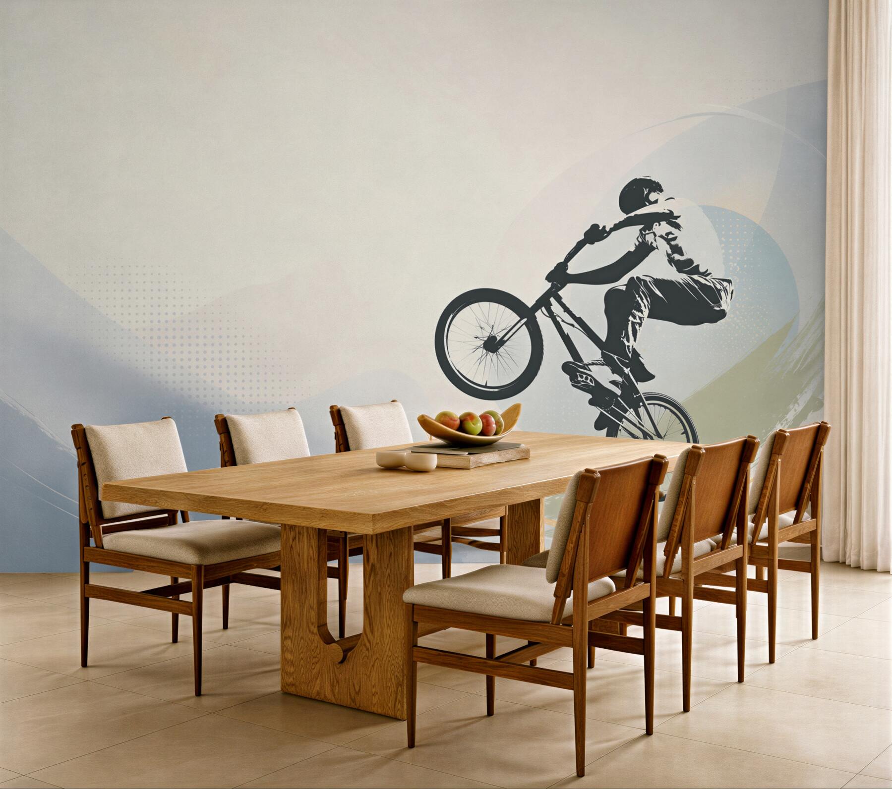 Fototapeta Graffiti motocyklisty