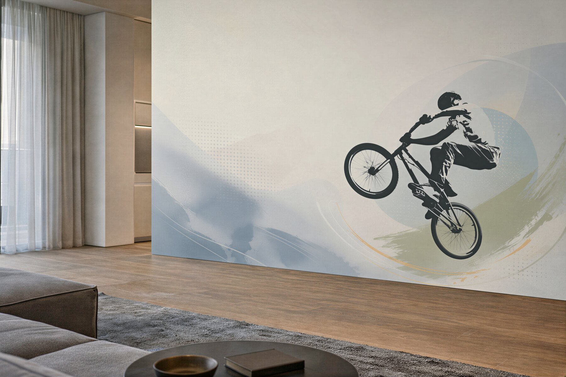 Fototapeta Graffiti motocyklisty?v23