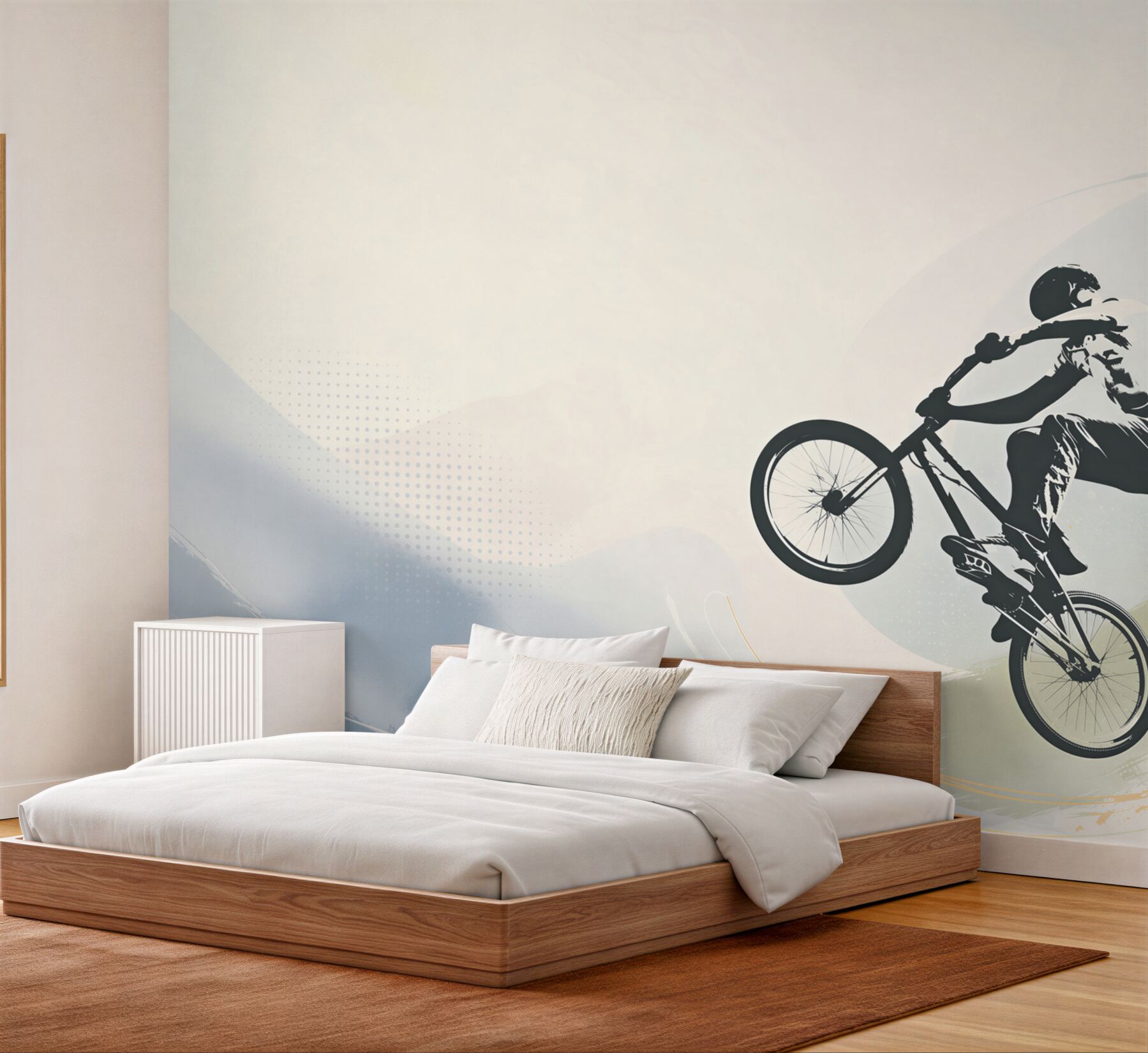 Fototapeta Graffiti motocyklisty?v23