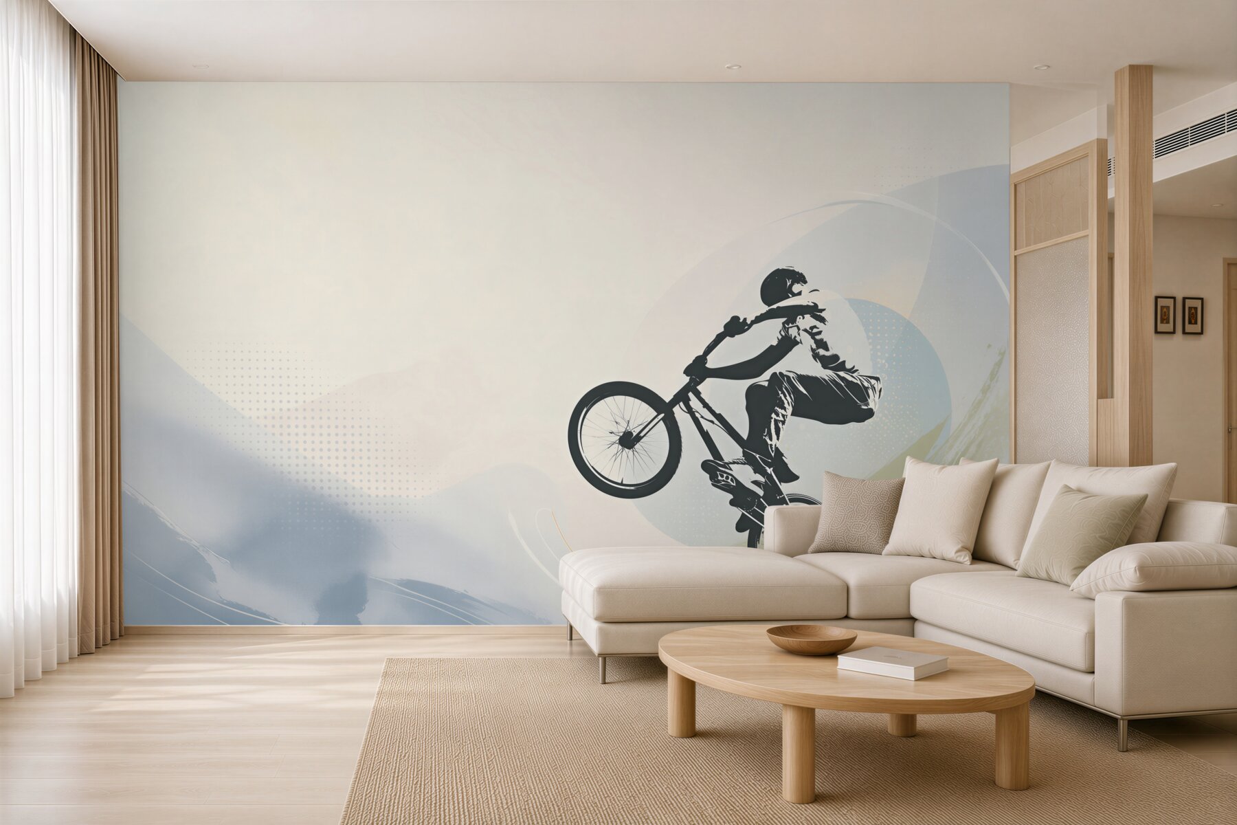 Fototapeta Graffiti motocyklisty?v23