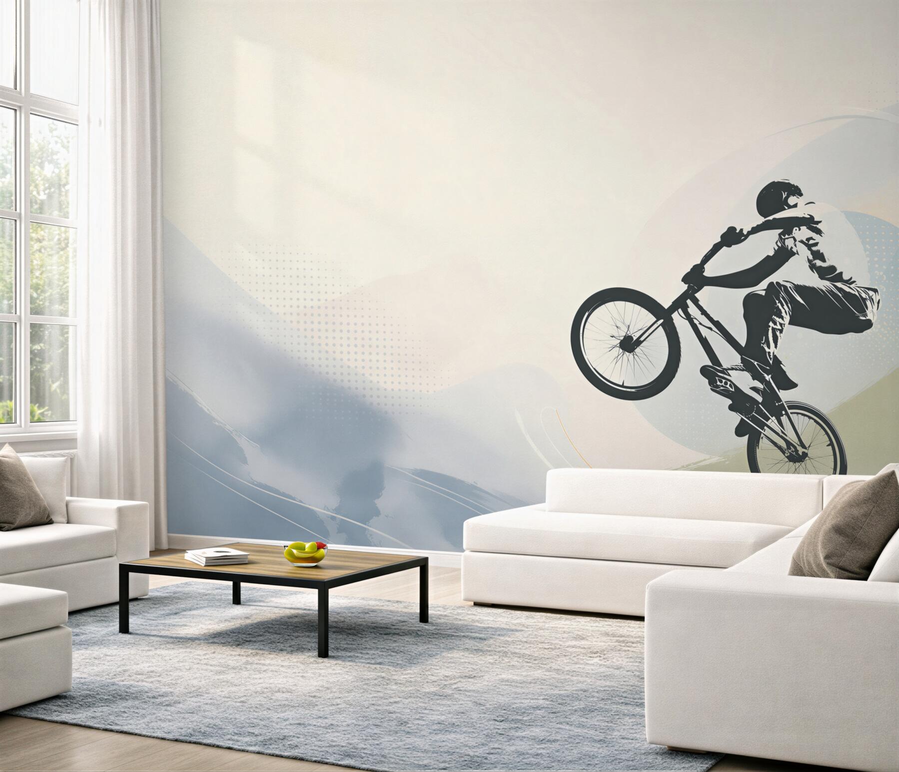 Fototapeta Graffiti motocyklisty?v23