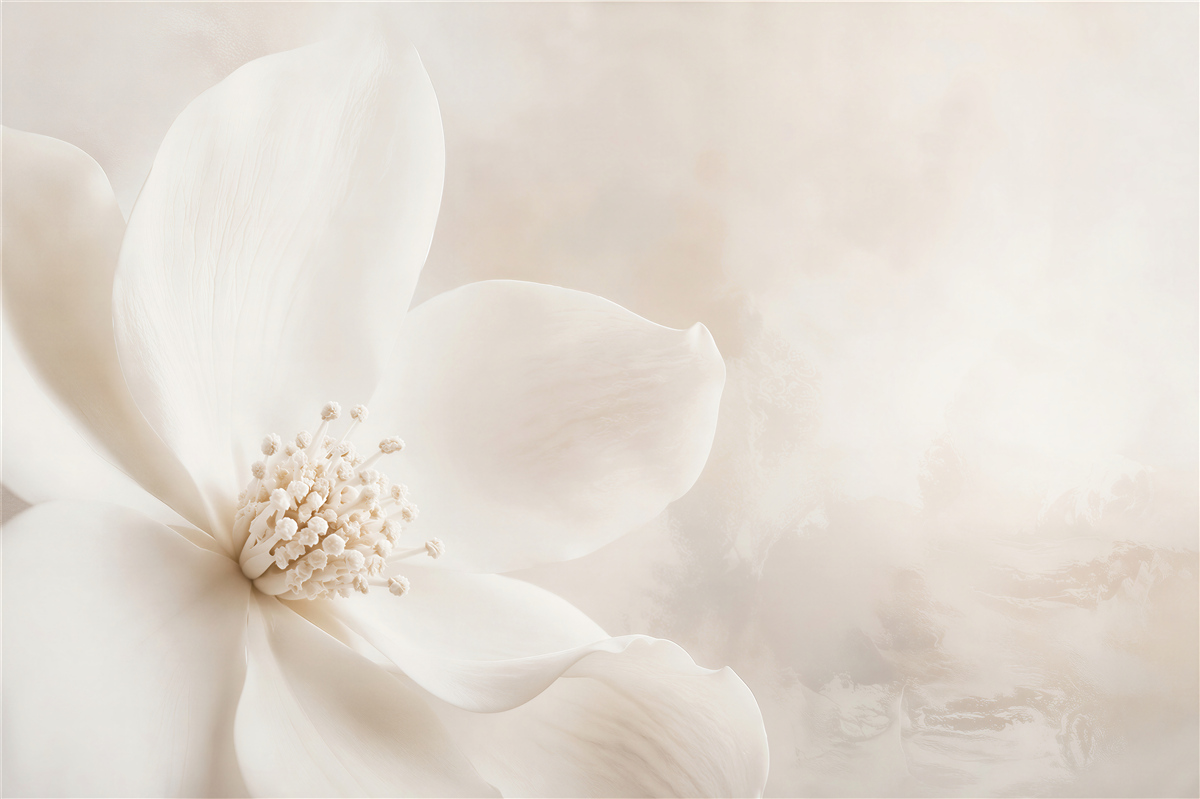 Fototapeta Duże delikatne pąki orchidei