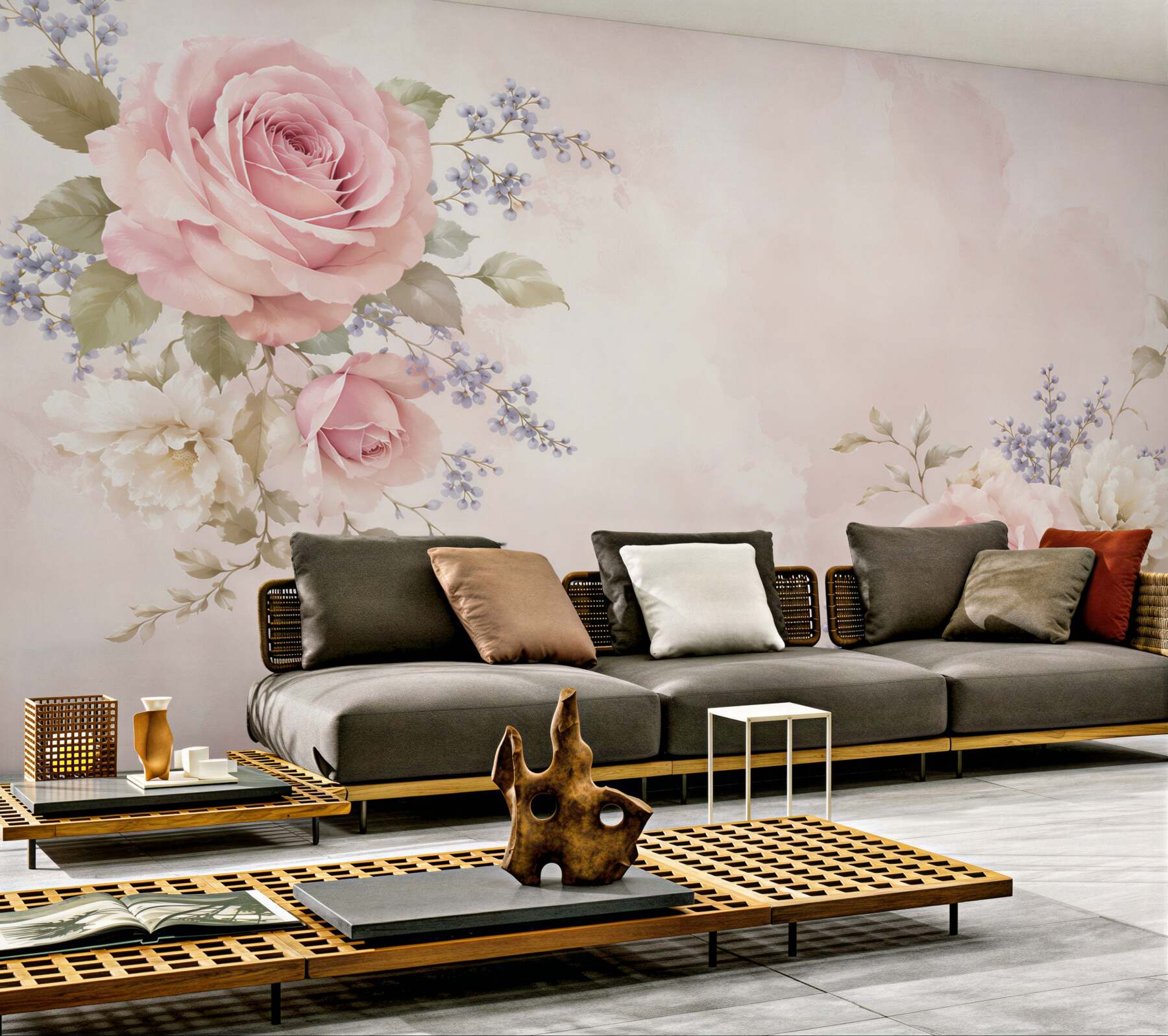 Fototapeta Pąki róż w kompozycji?v23