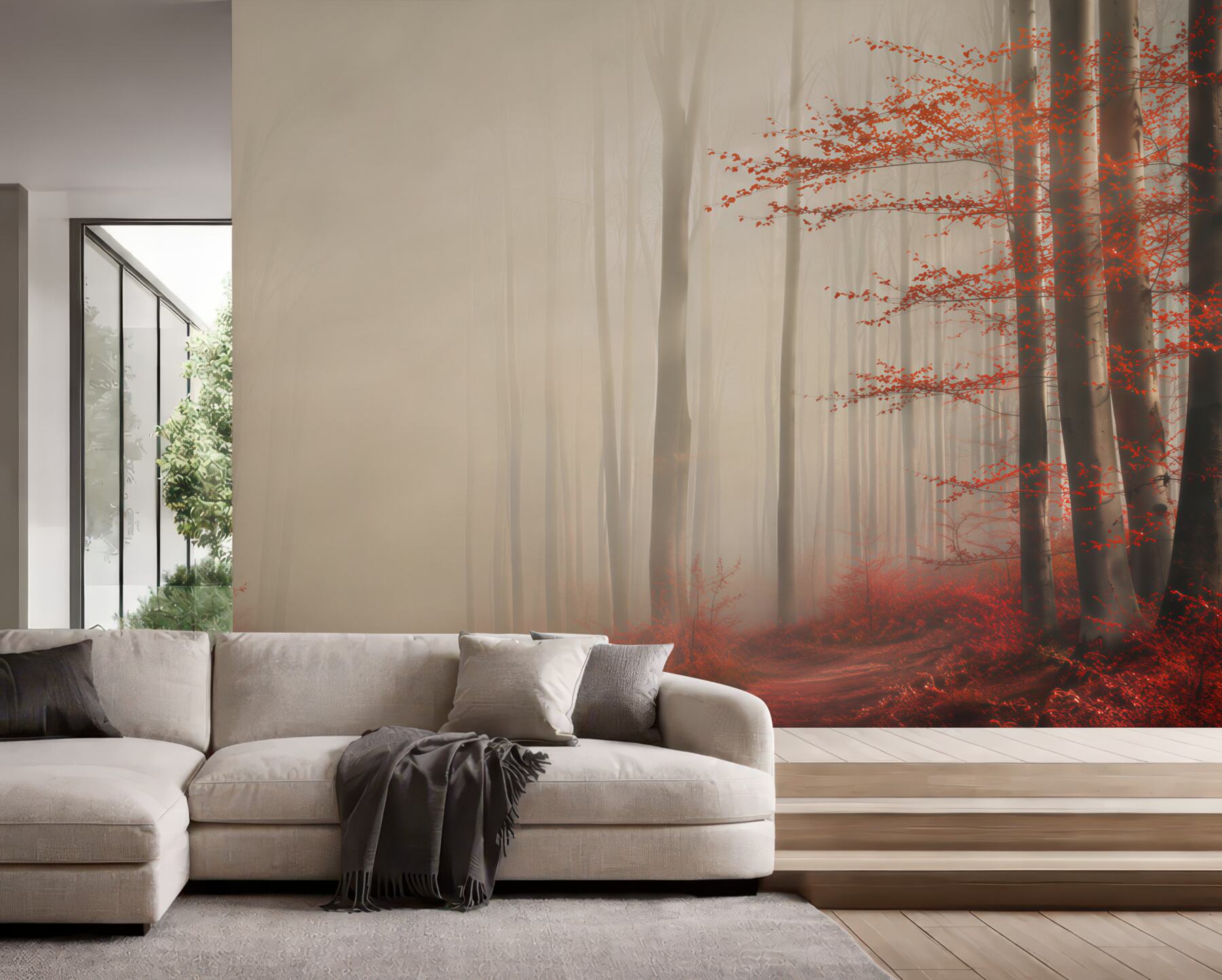Fototapeta Mokry jesienny krajobraz?v23