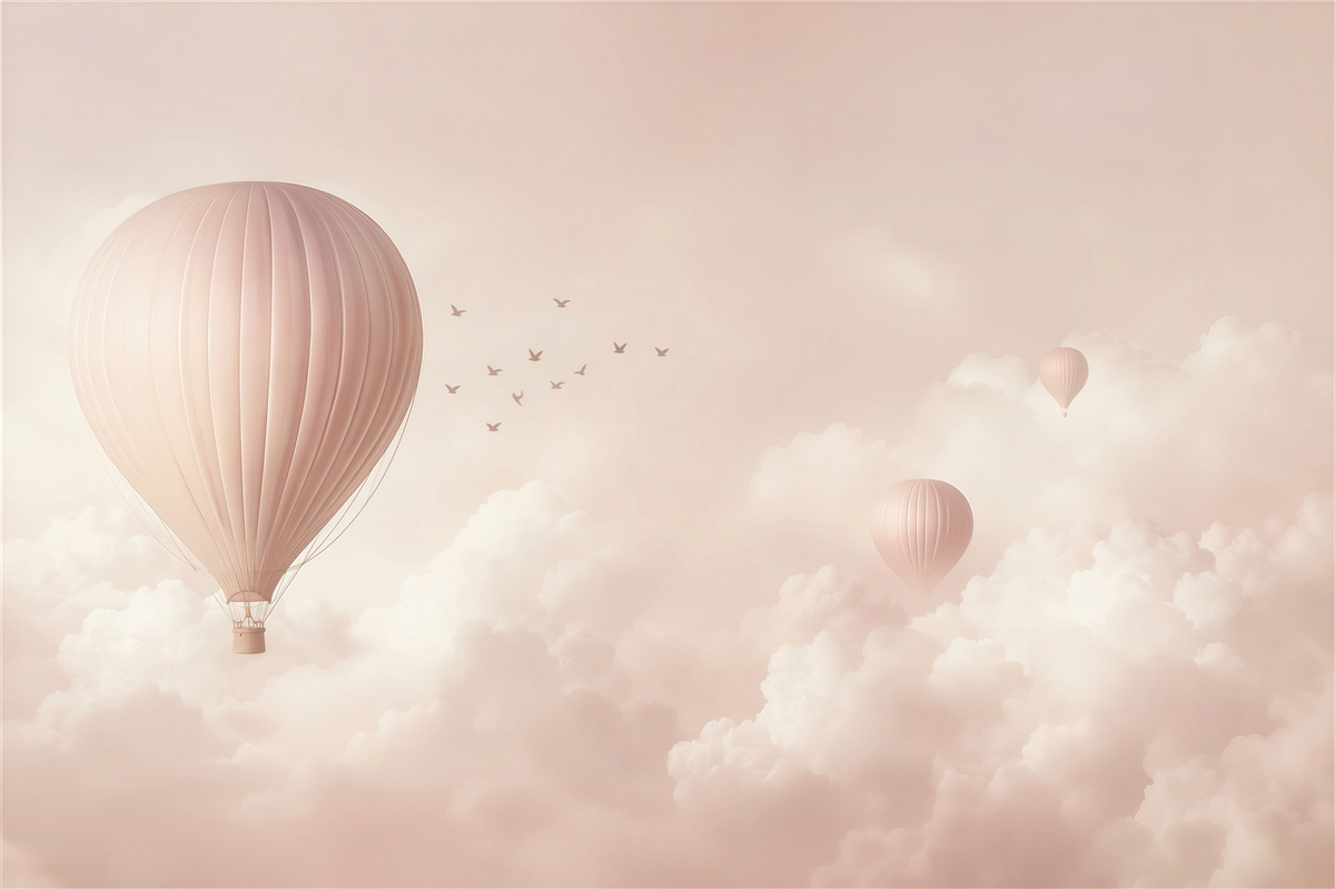 Fototapeta balony chmury