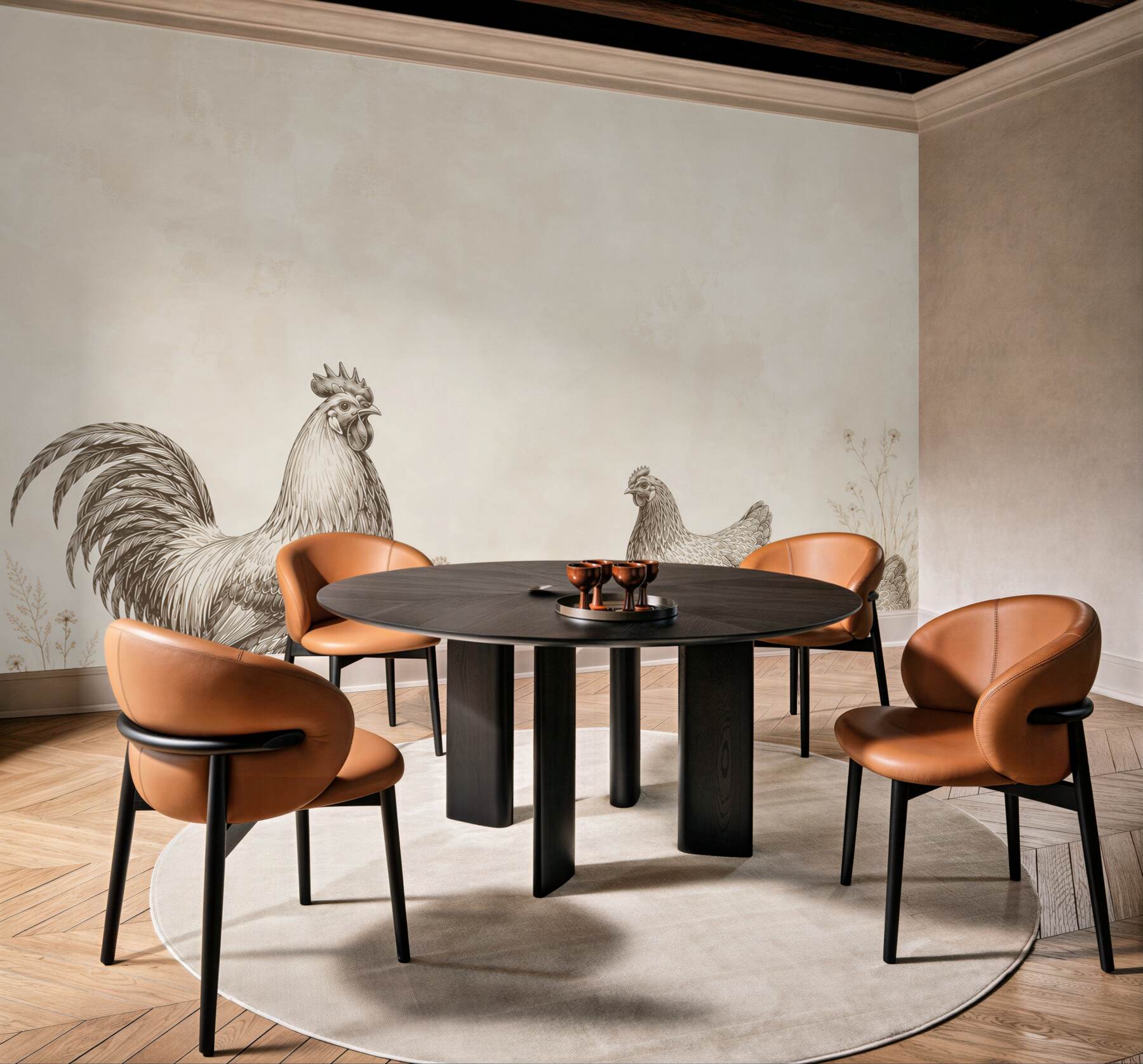 Fototapeta Kogutów i kur?v23