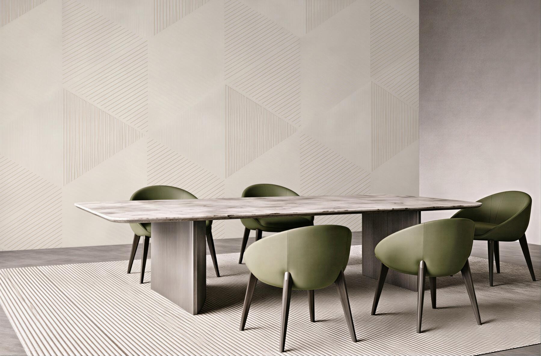 Fototapeta geometryczne kostki 3D beżowe minimalistyczna abstrakcja?v23