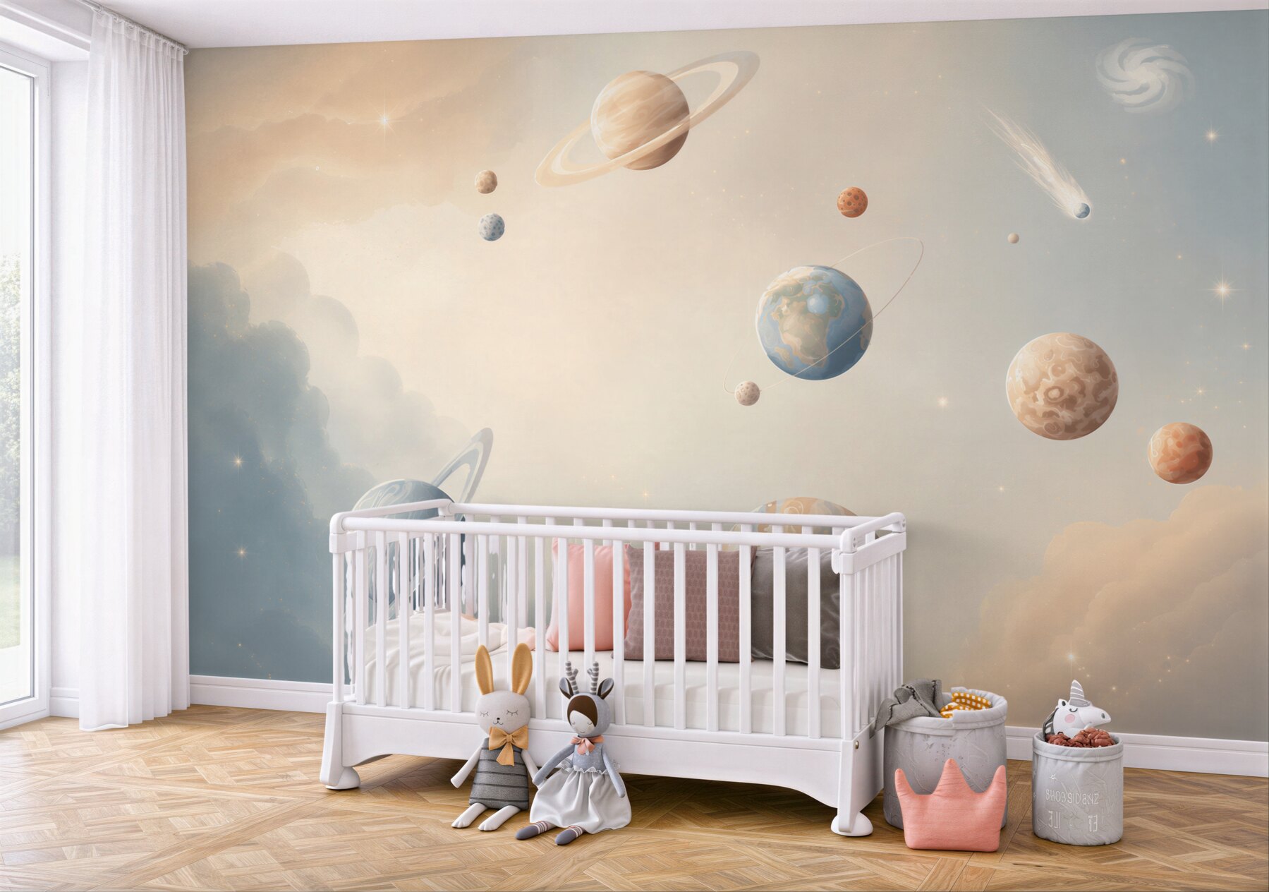 Fototapeta Różne światy planet?v23