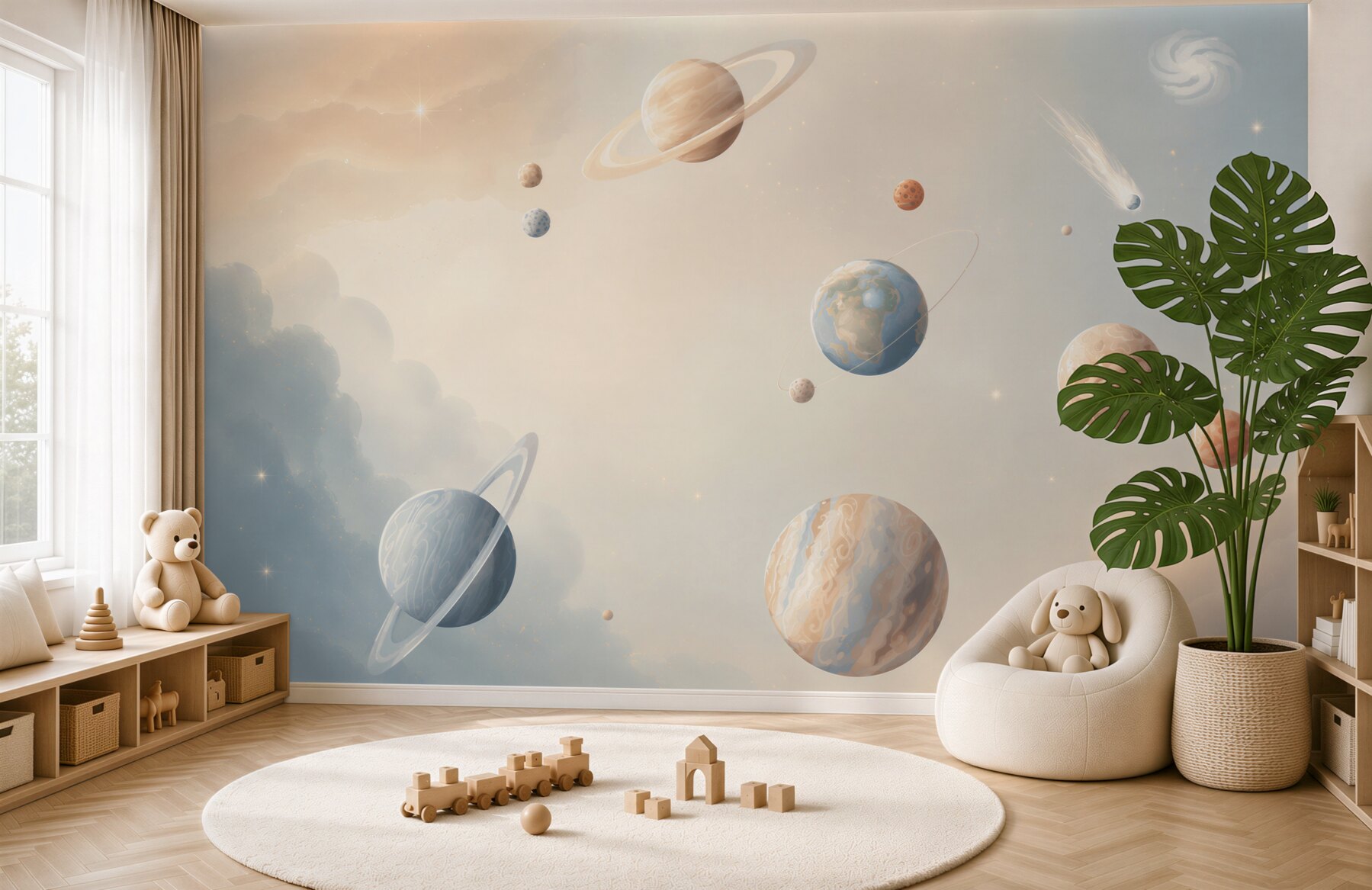 Fototapeta Różne światy planet?v23