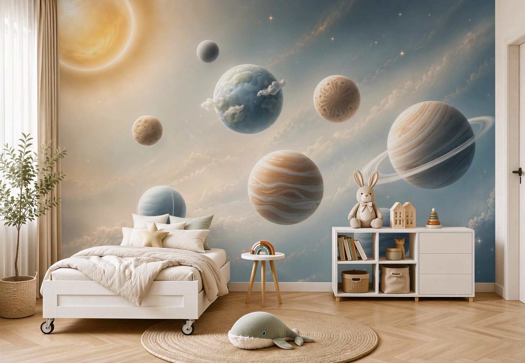 Fototapeta Wiele planet w kosmosie?v23
