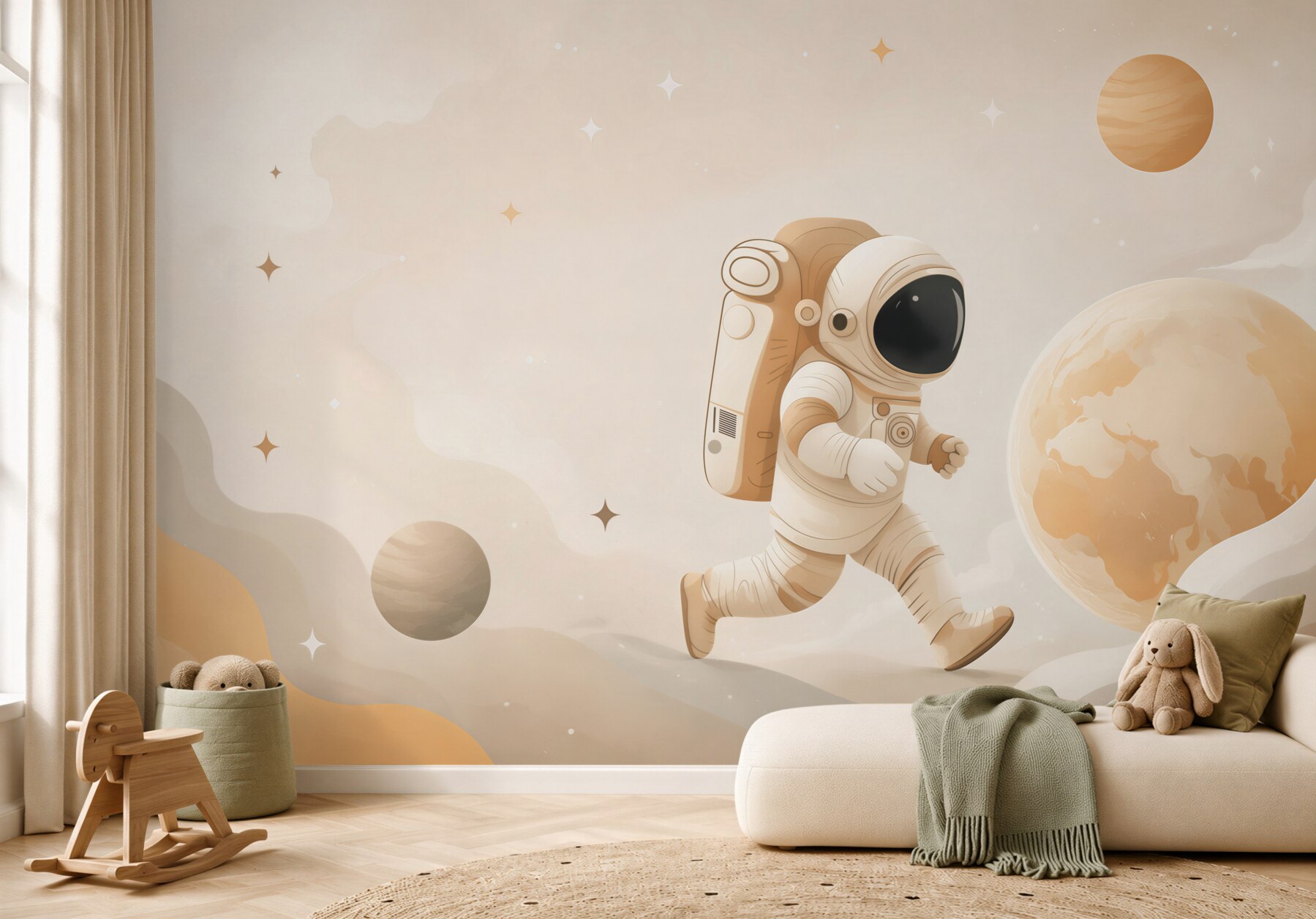 Fototapeta Astronauta wykonuje swoją misję?v23
