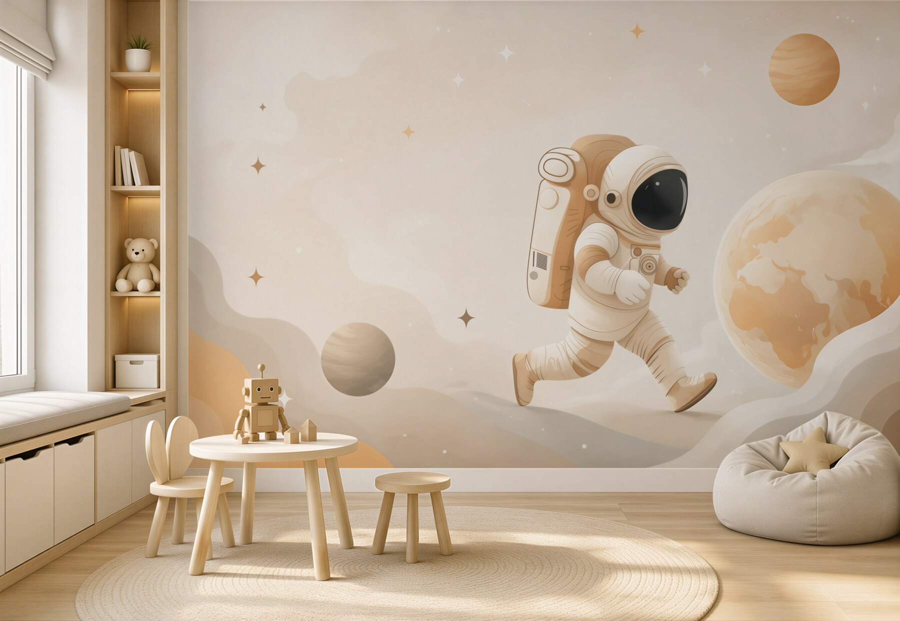 Fototapeta Astronauta wykonuje swoją misję?v23