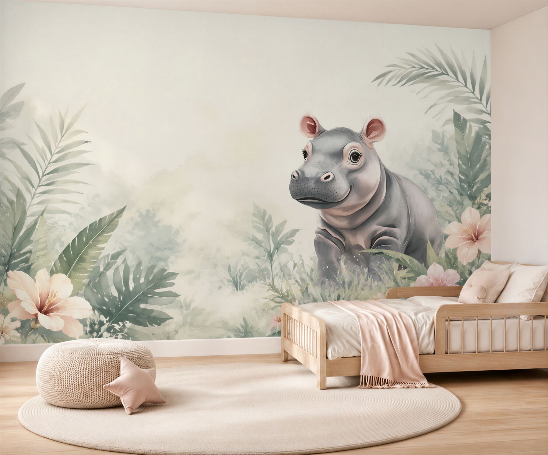 Fototapeta Hippo wśród zieleni?v23