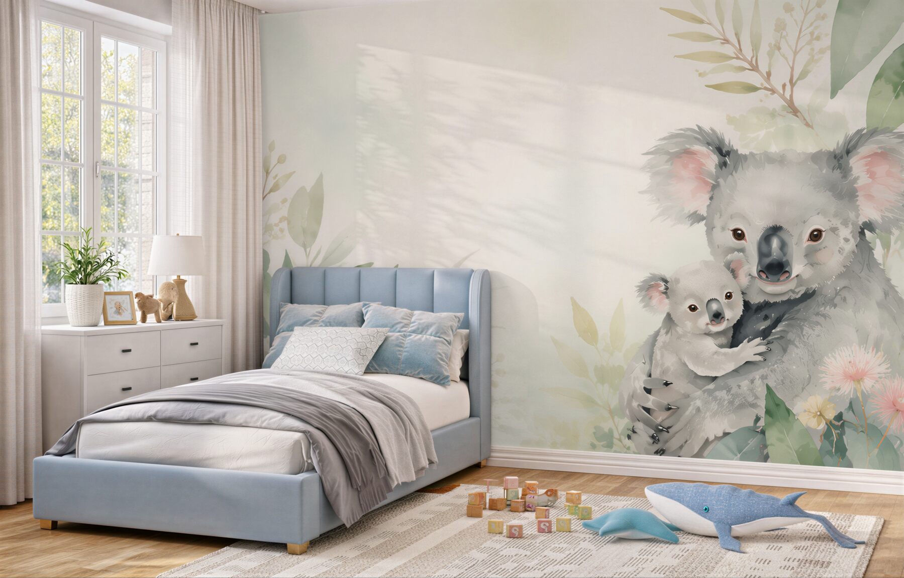 Fototapeta Mama koala z dzieckiem?v23