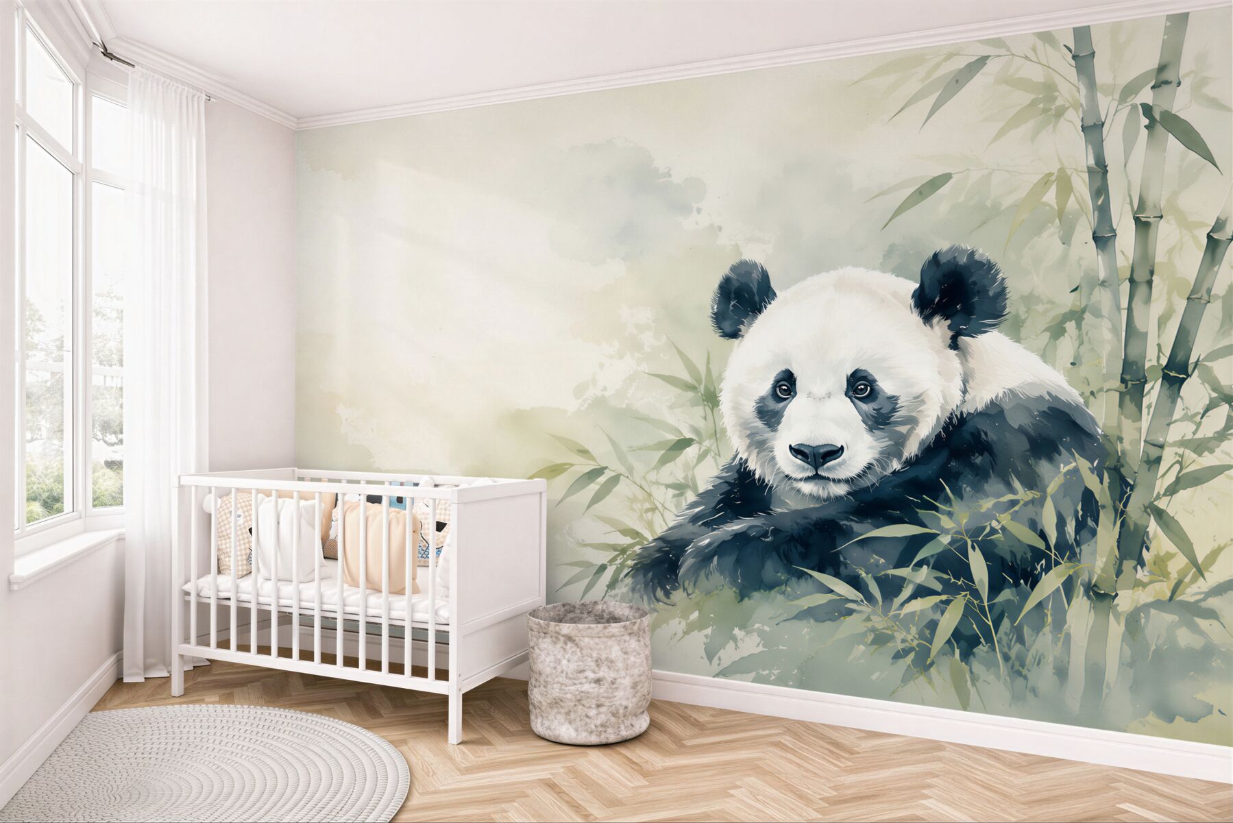 Fototapeta Panda wśród bambusa?v23