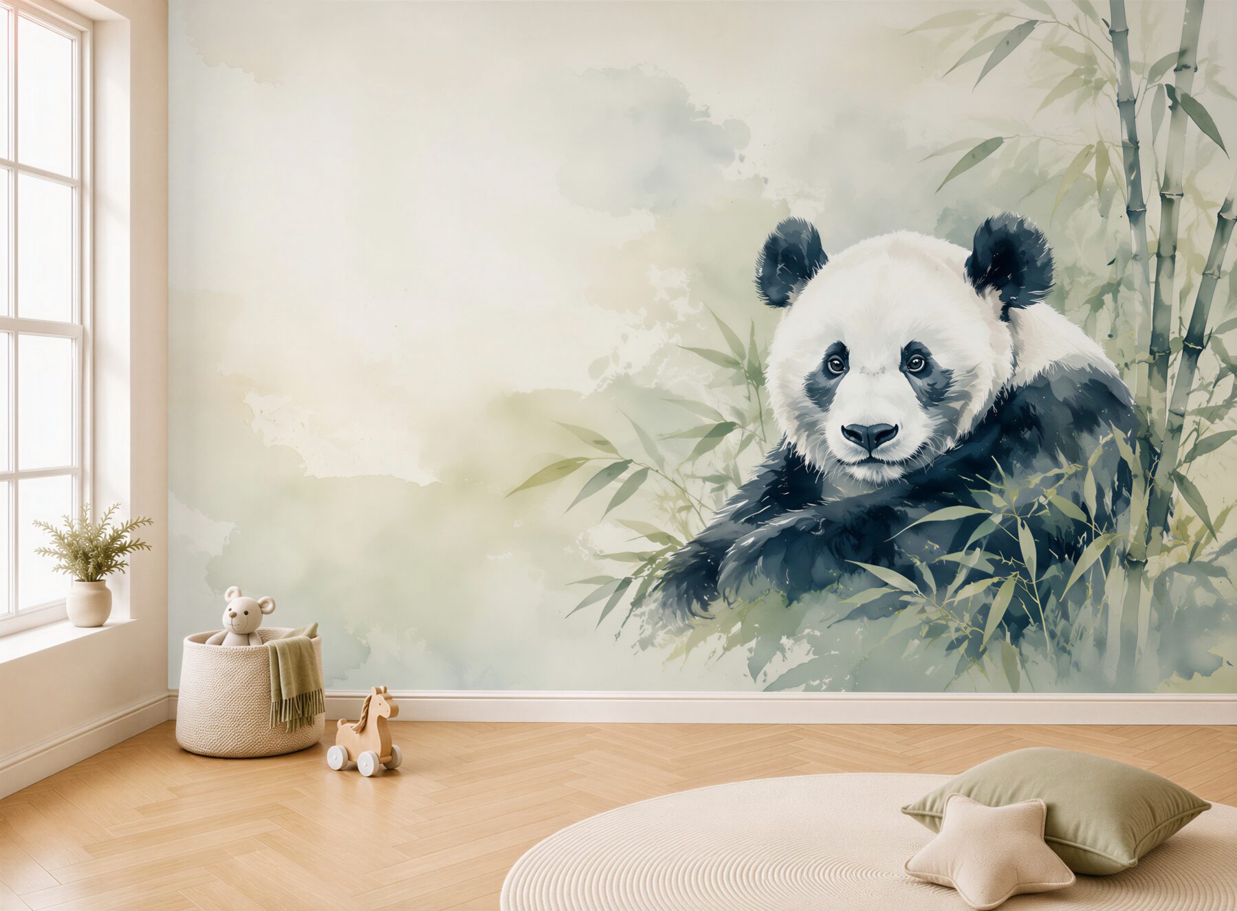 Fototapeta Panda wśród bambusa?v23