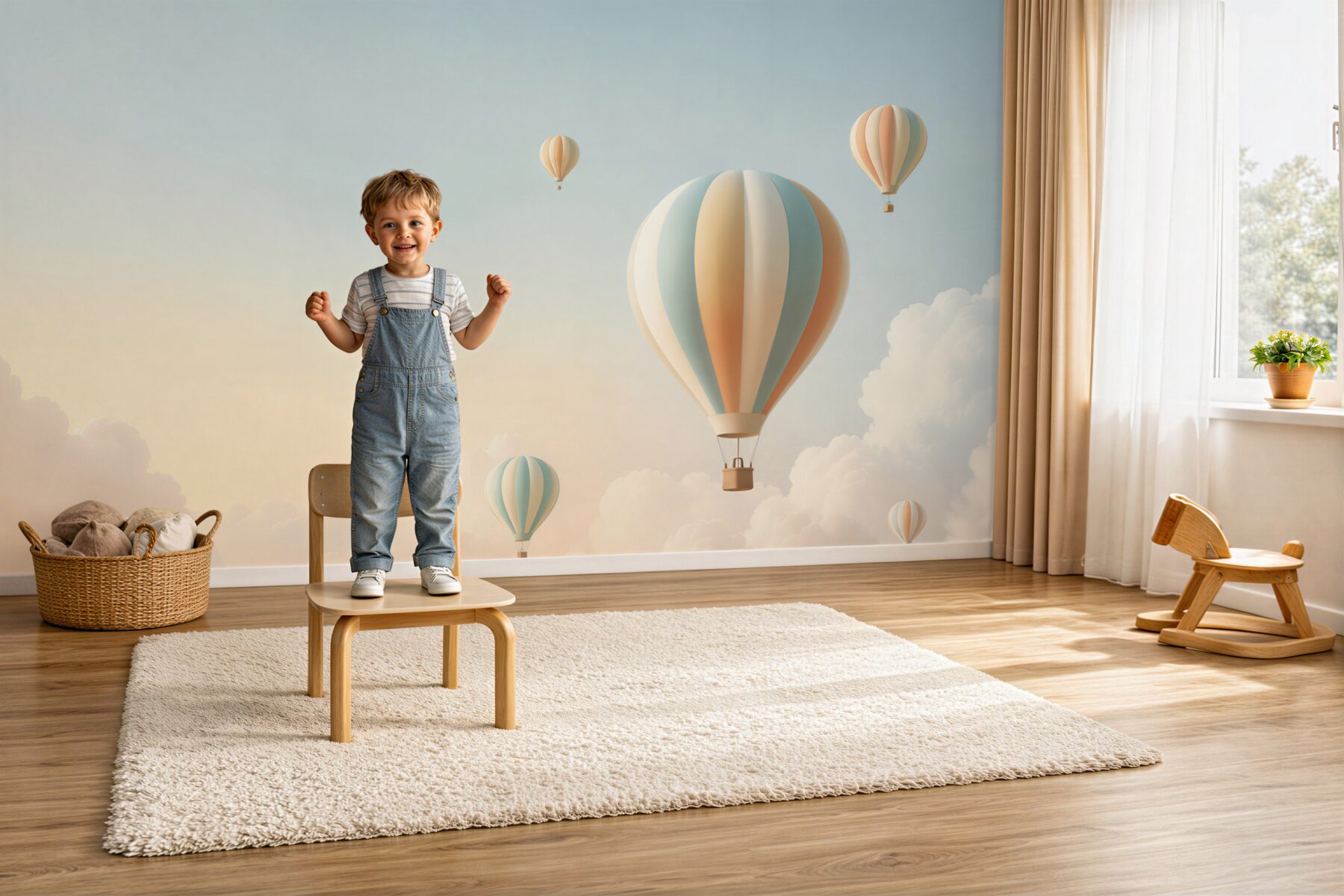 Fototapeta Wiele balonów w chmurach?v23