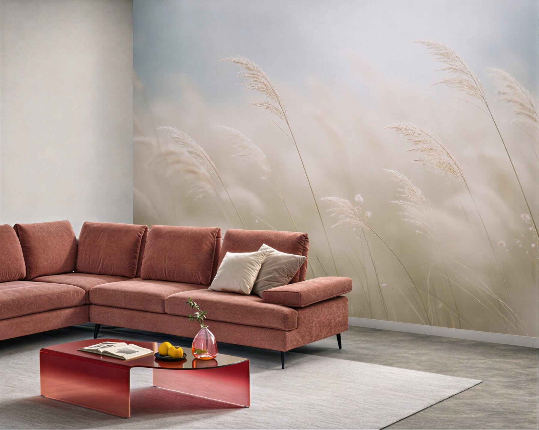 Fototapeta Zwiewne Trawy o Poranku?v23